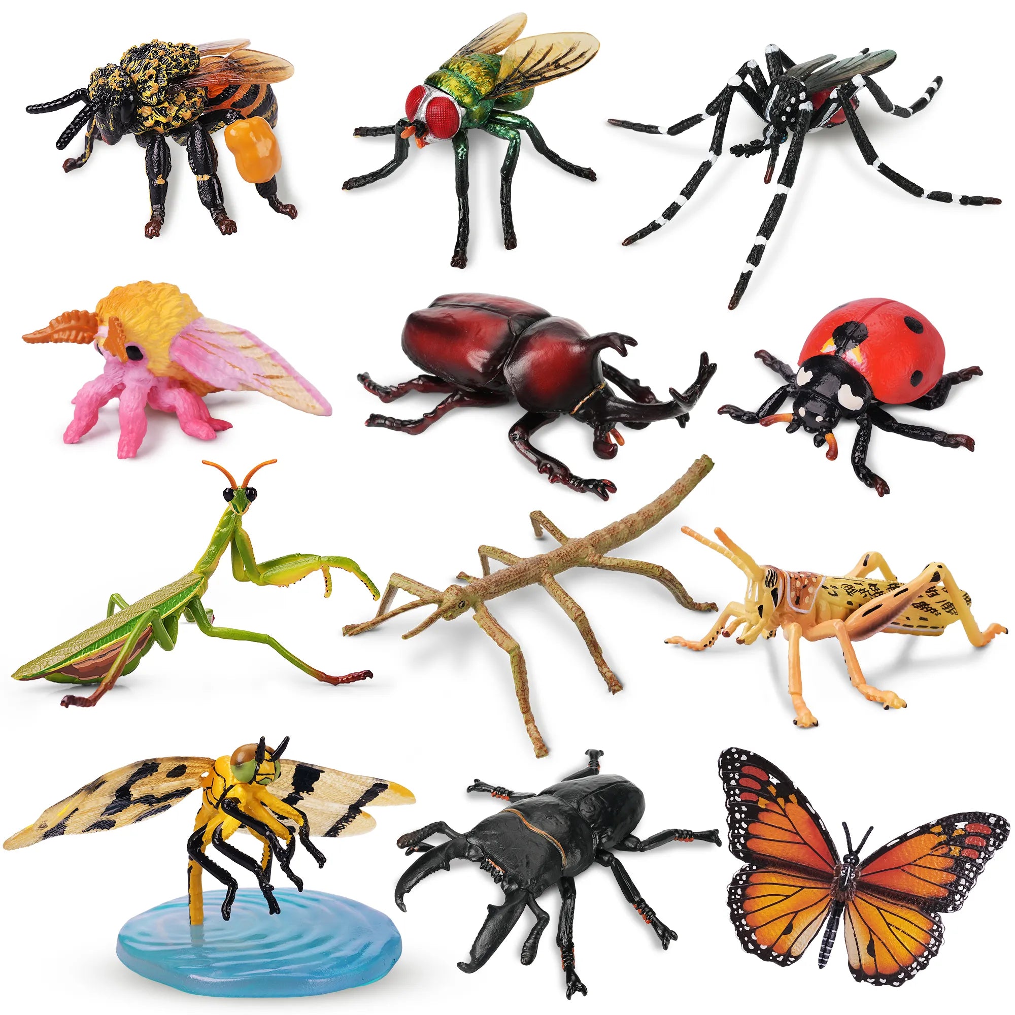 12-Piece Insect Figurines Playset-1