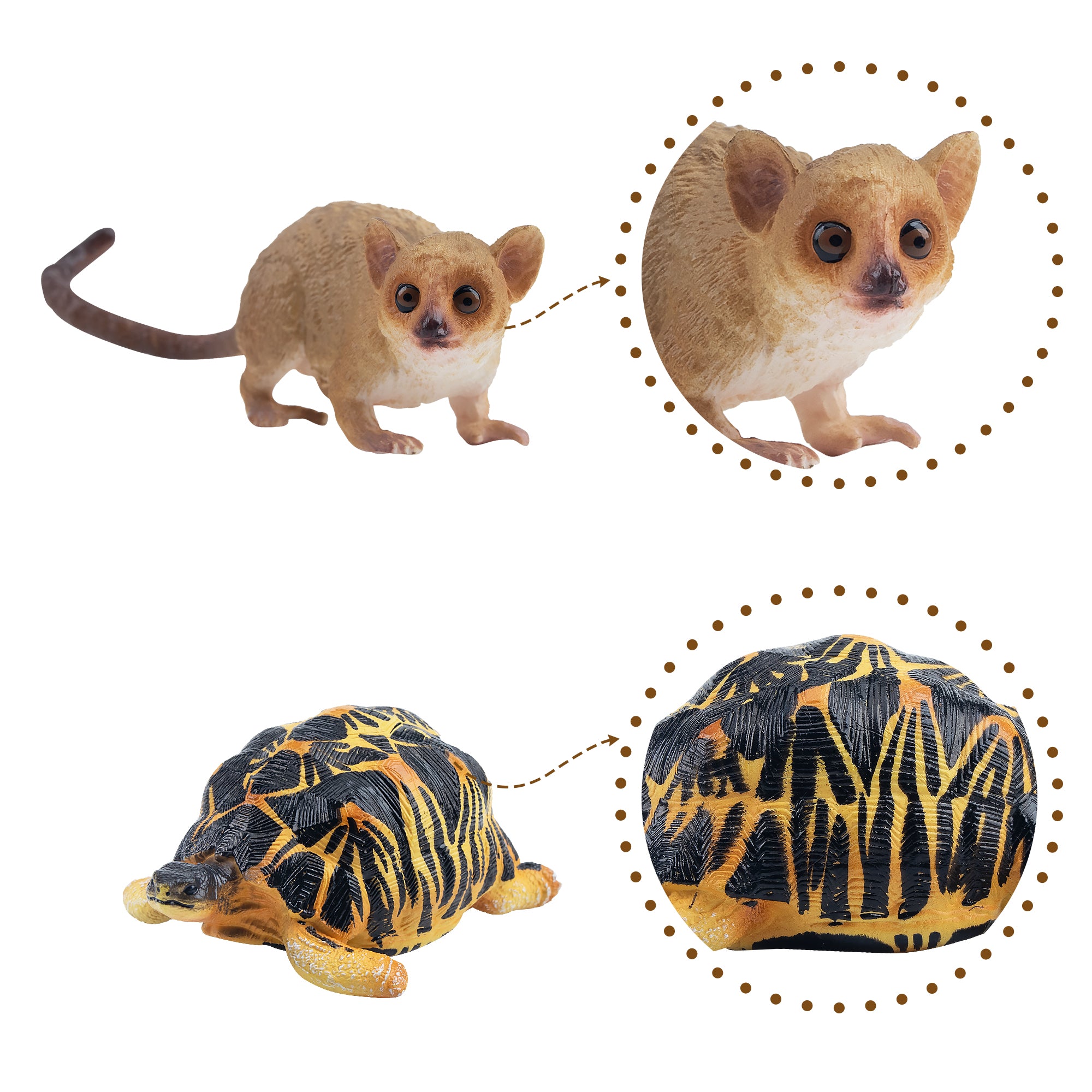 12-Piece Madagascar Animal Figurine-detail-1