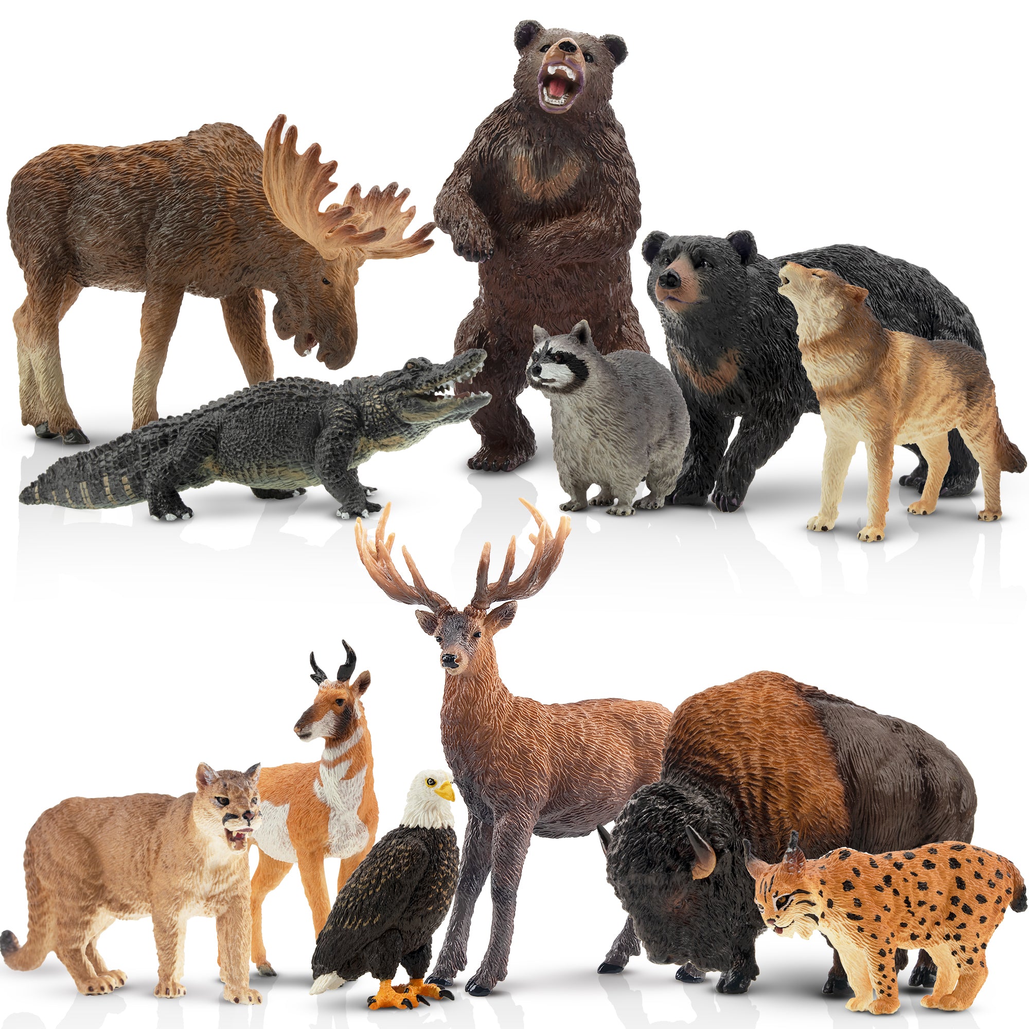 Animals with toys online