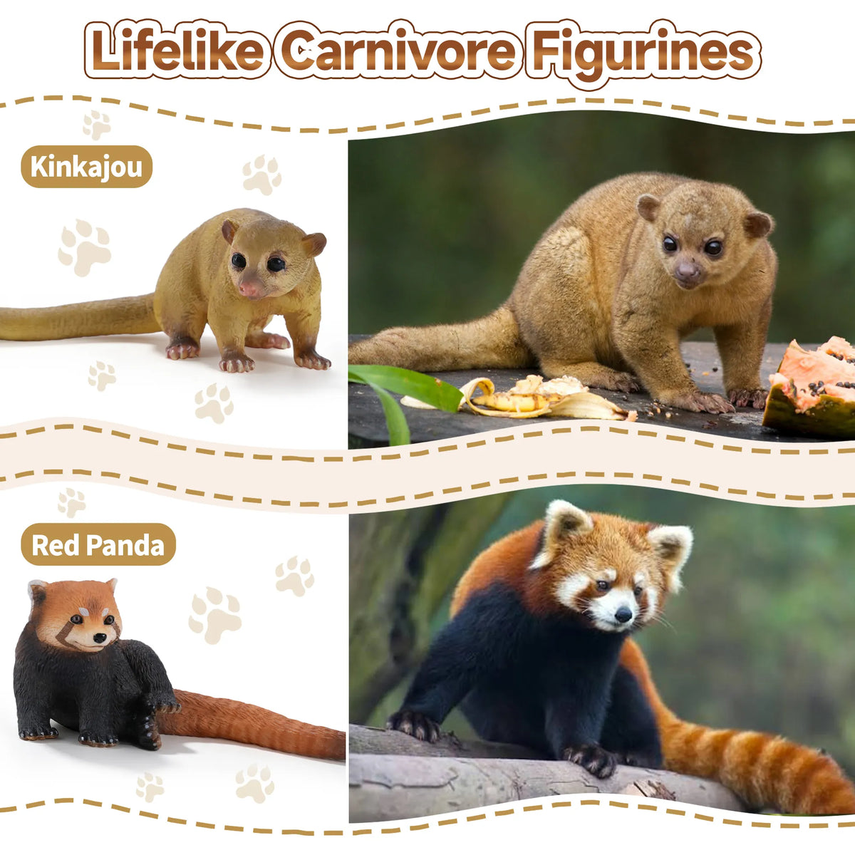 12-Piece Carnivore Figurines Playset-lifelike