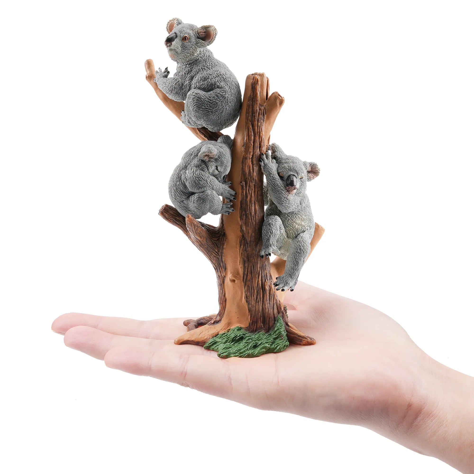 4-teiliges Koala- und Waldbaum-Figurenset