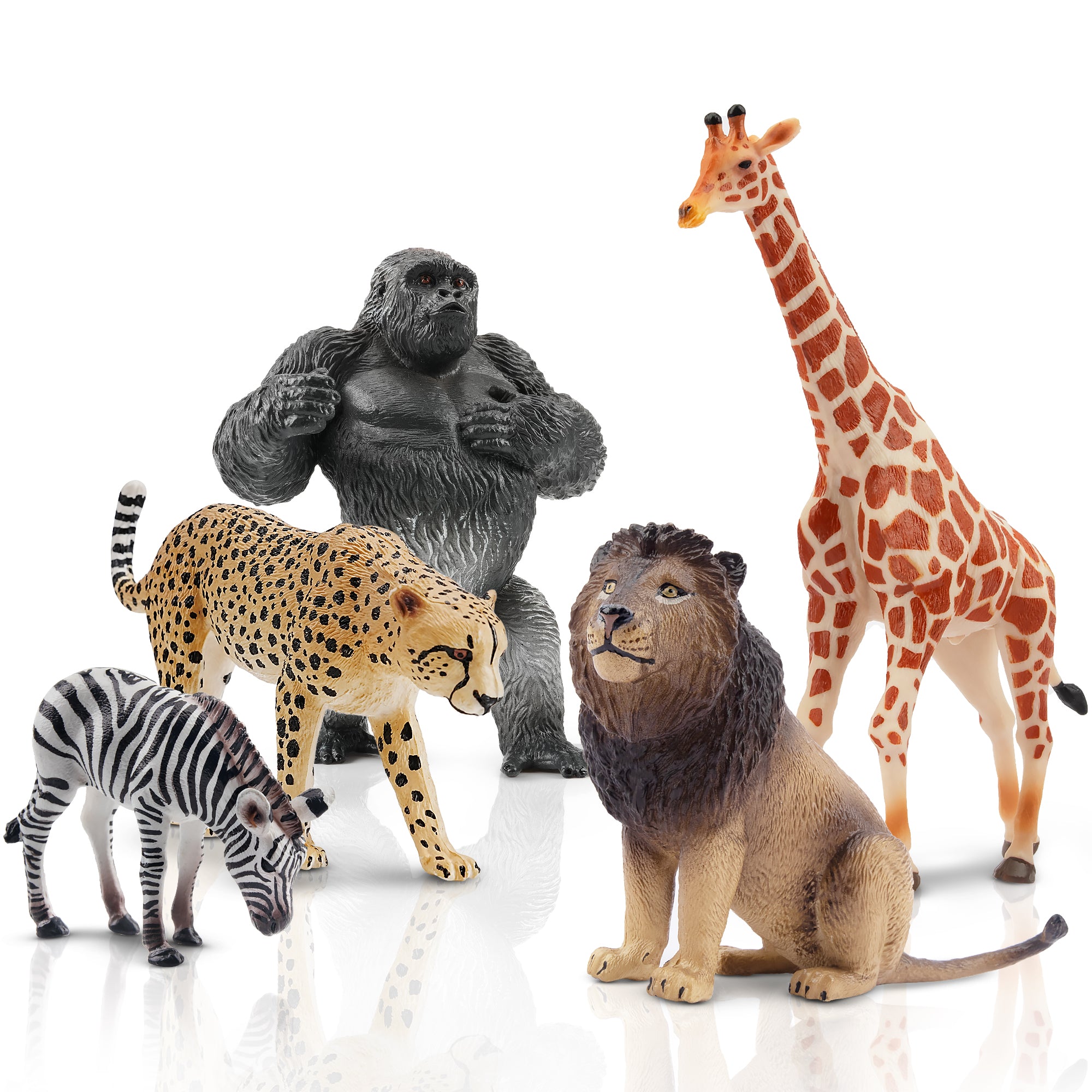 5-Piece Safari Animal Figurines Playset-1