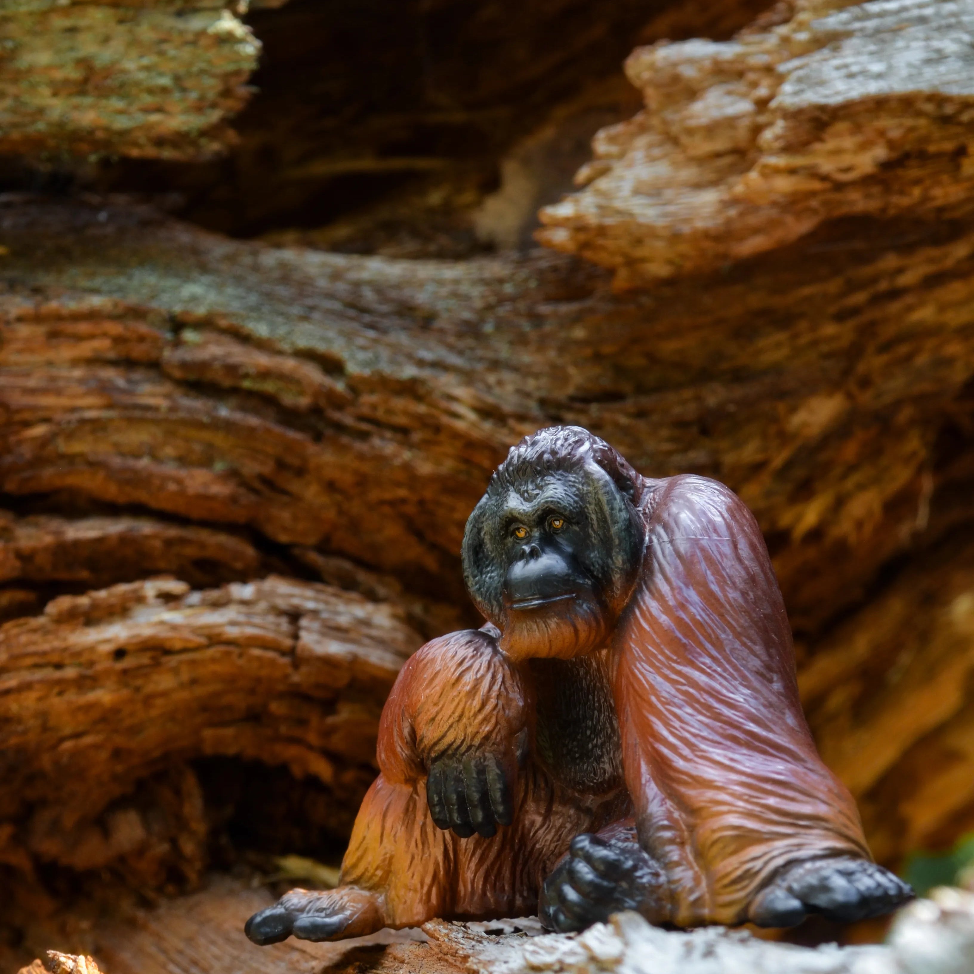 5-Piece Ape Animal Figurine Playset