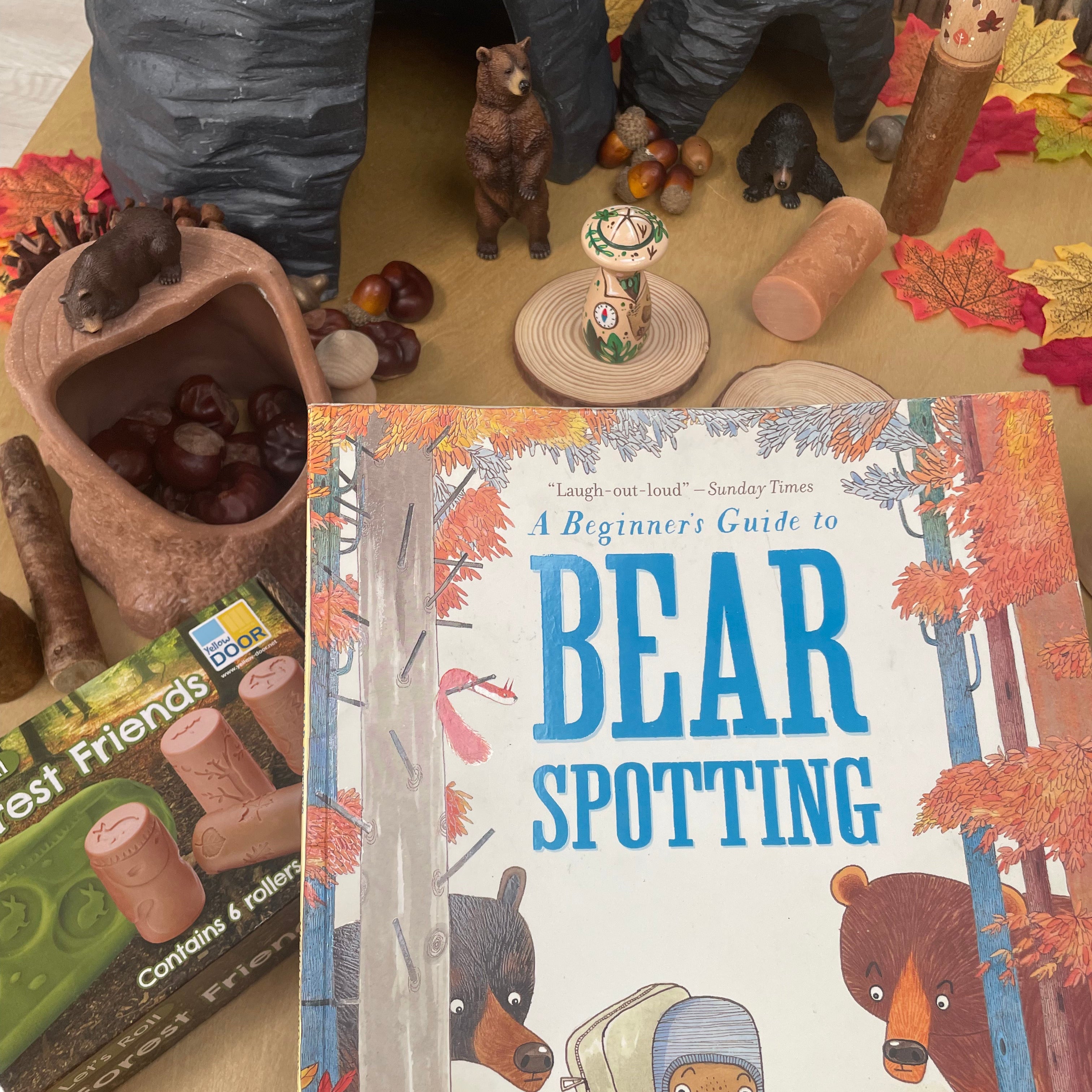 6-Piece Wild Bear Figurine Playset