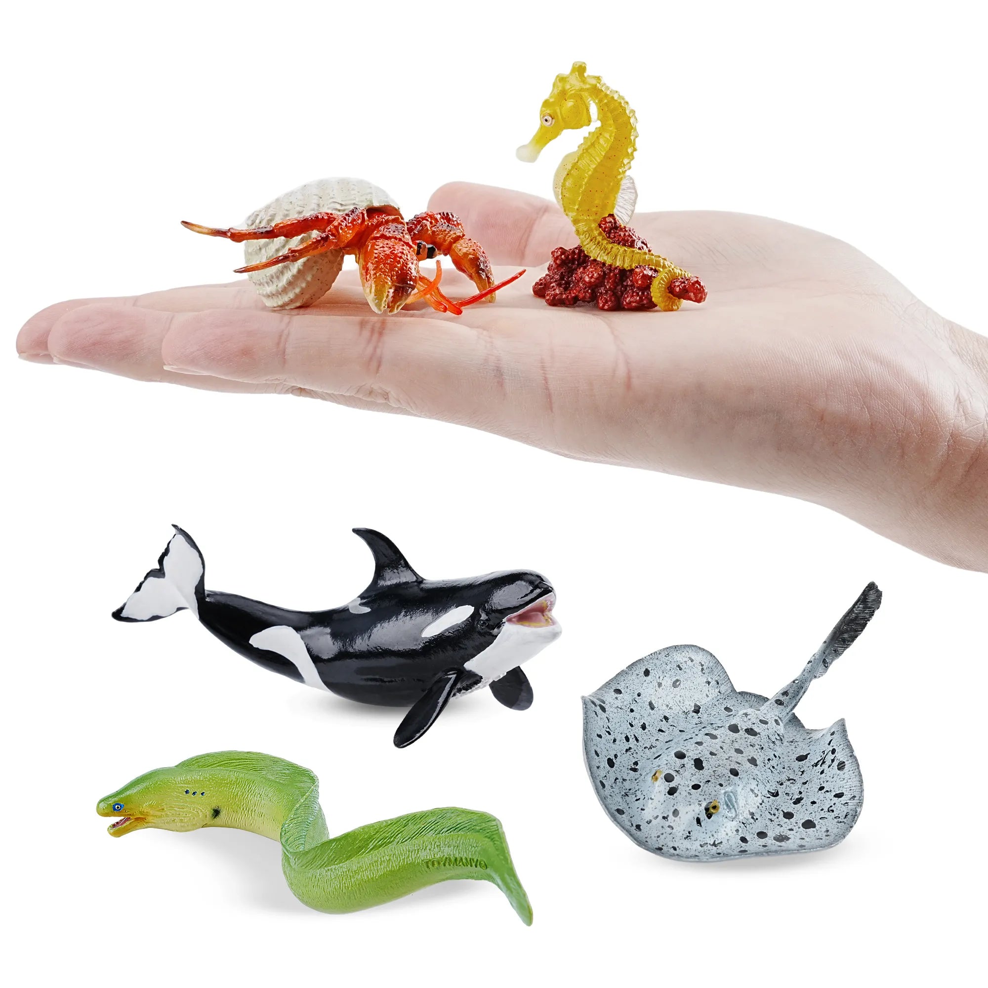 8-teiliges Ozeanische-Tierfiguren-Set