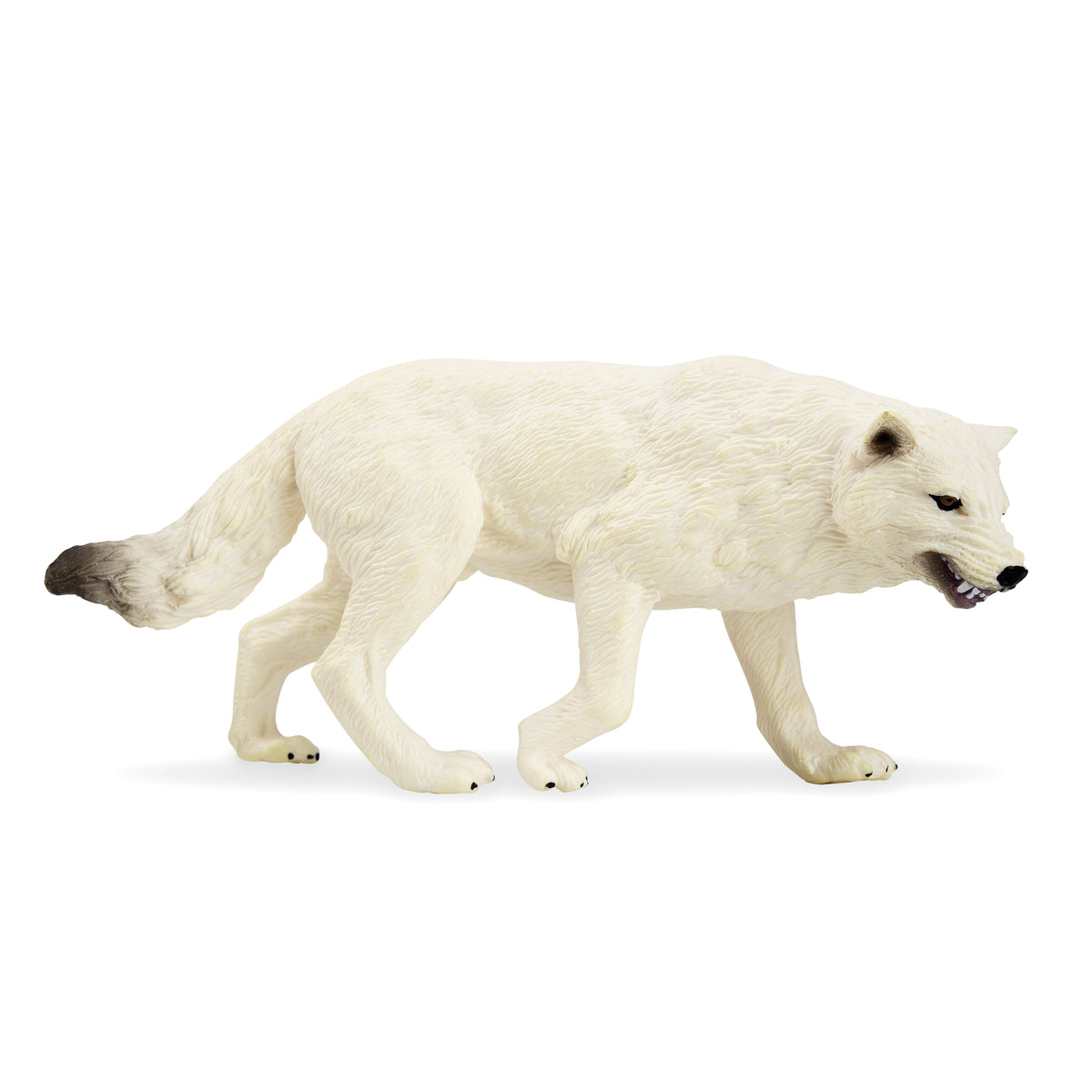 Toymany Arctic Wolf Figurine | Realistic Animal Figurine Toy