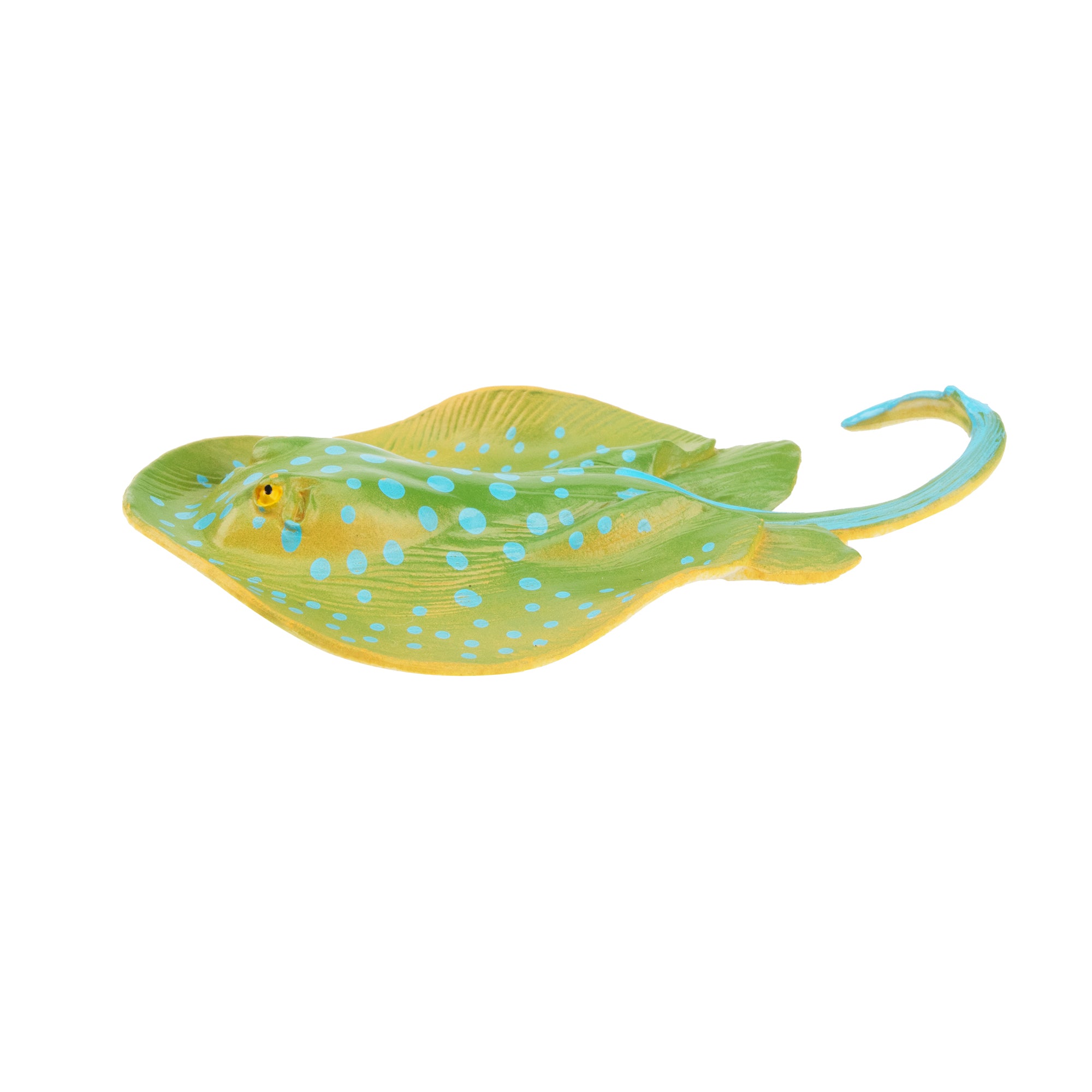 Toymany Blue Spotted Ray Figurine Toy-side1