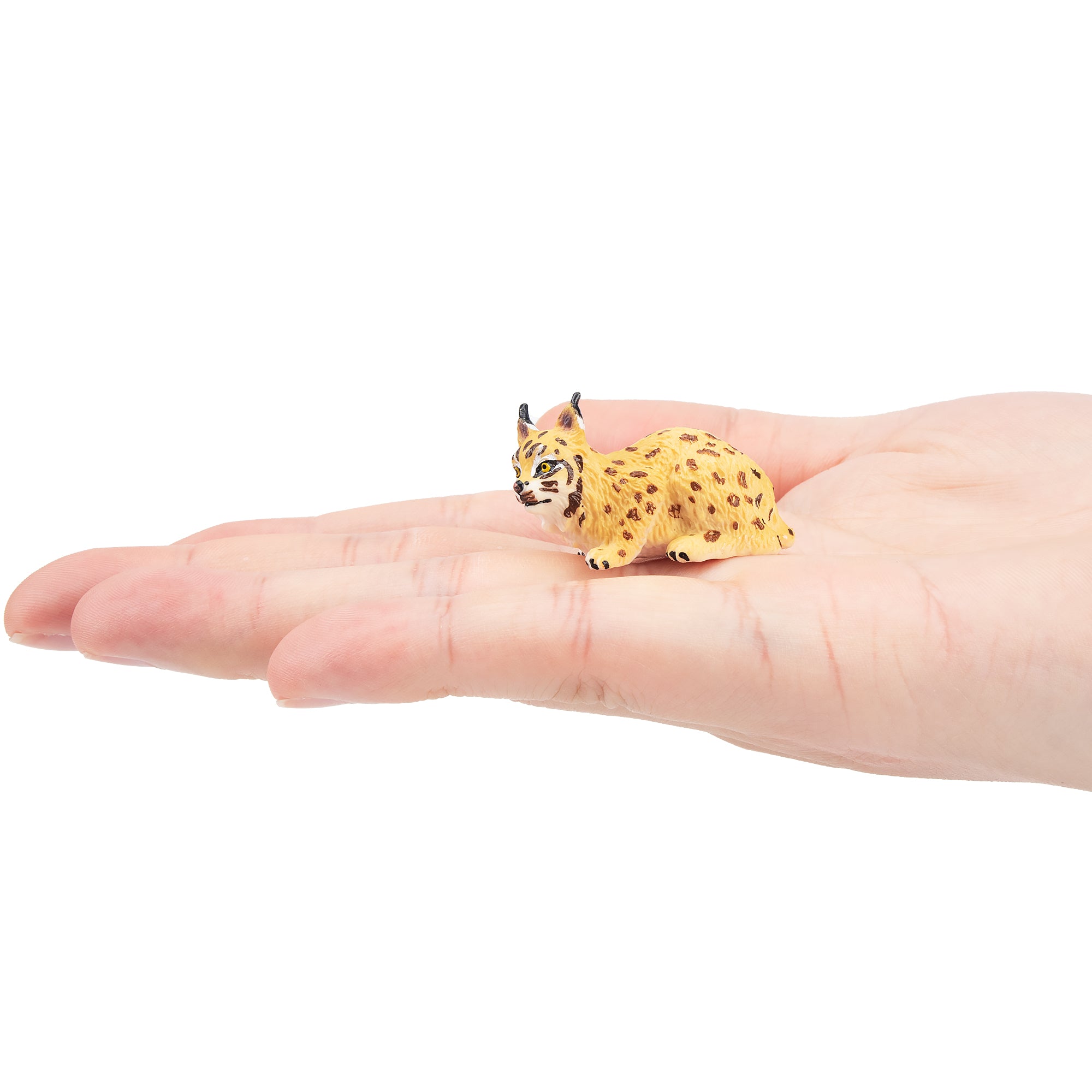 Toymany Crouching Lynx Figurine Toy-on hand