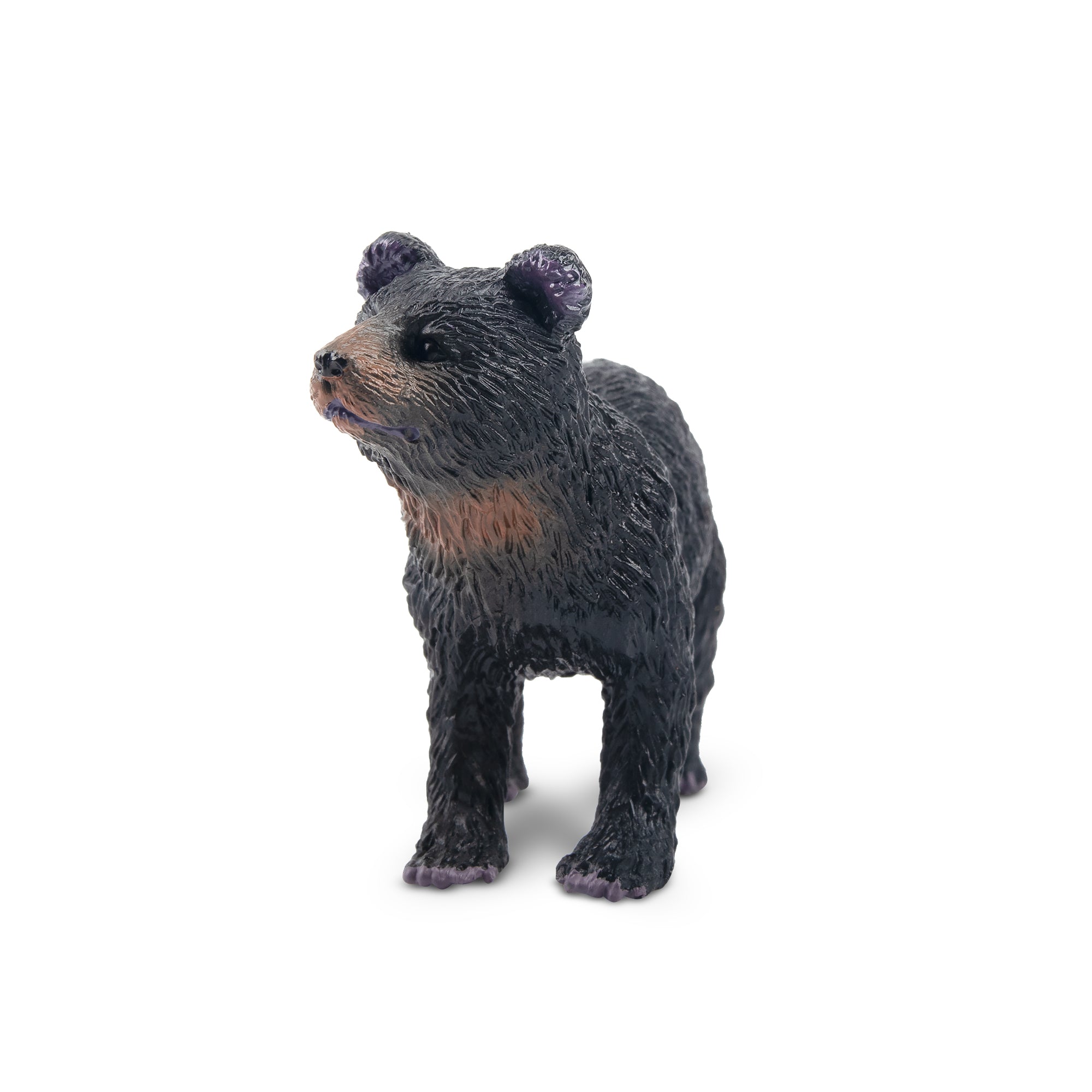 Toymany Looking Up Black Bear Cub Figurine Toy-detail 1