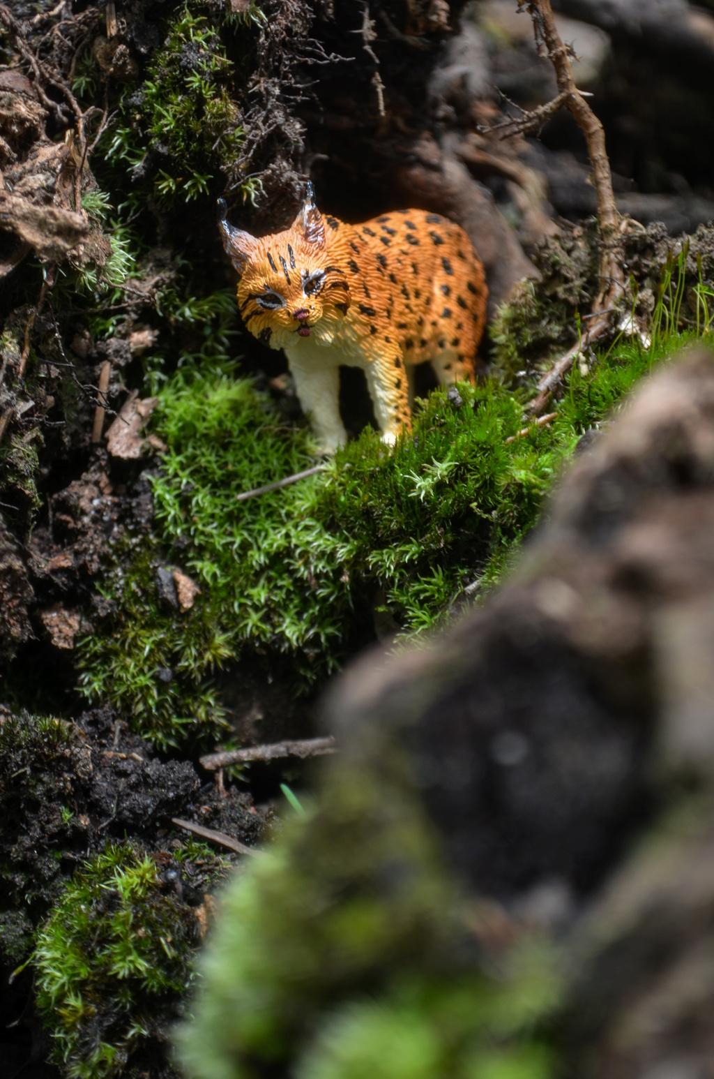 Toymany Lynx Figurine Toy-outdoor