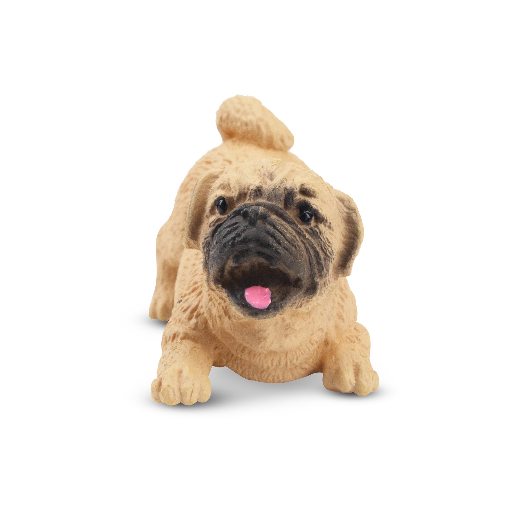 Toymany Mini Playful Pug Puppy Figurine Toy-front