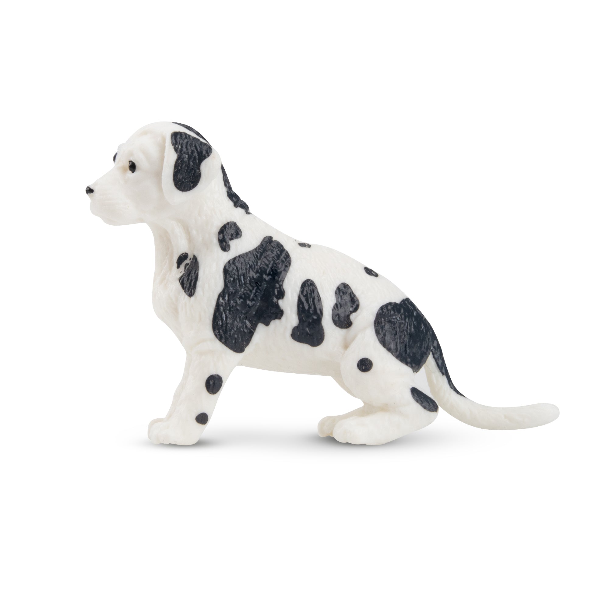 Toymany Mini Sitting Great Dane Puppy Figurine Toy-left