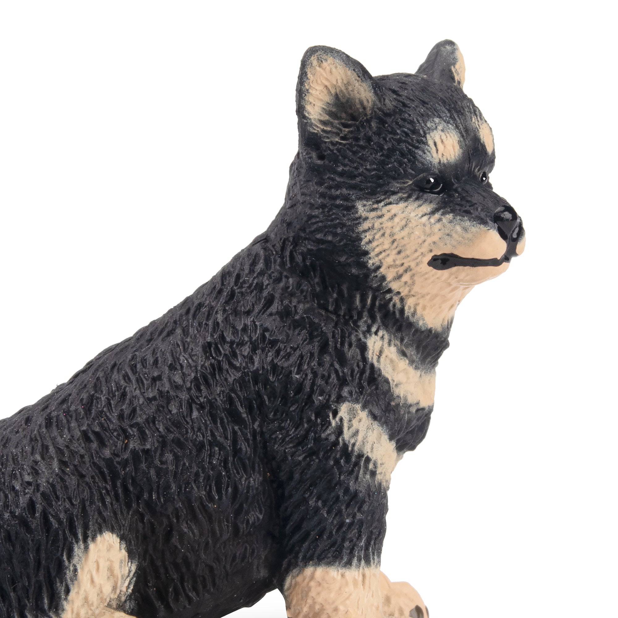 Toymany Mini Sitting Japanese Shiba Inu Puppy Figurine Toy-detail