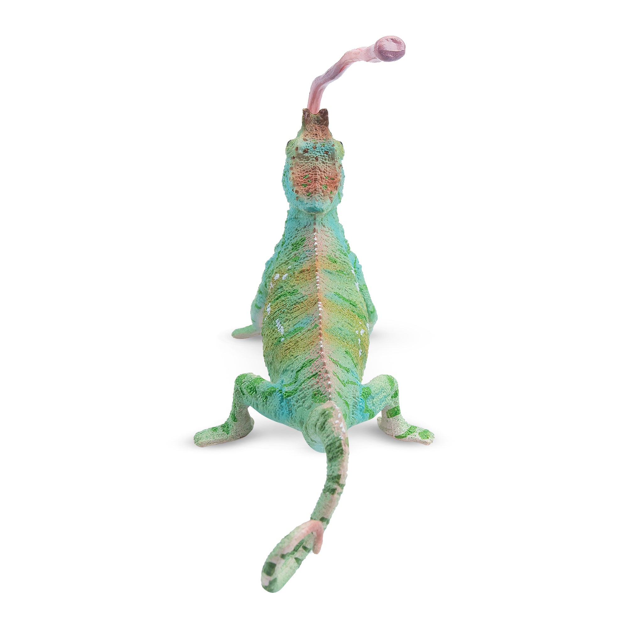 Toymany Parson's Chameleon Figurine Toy-back