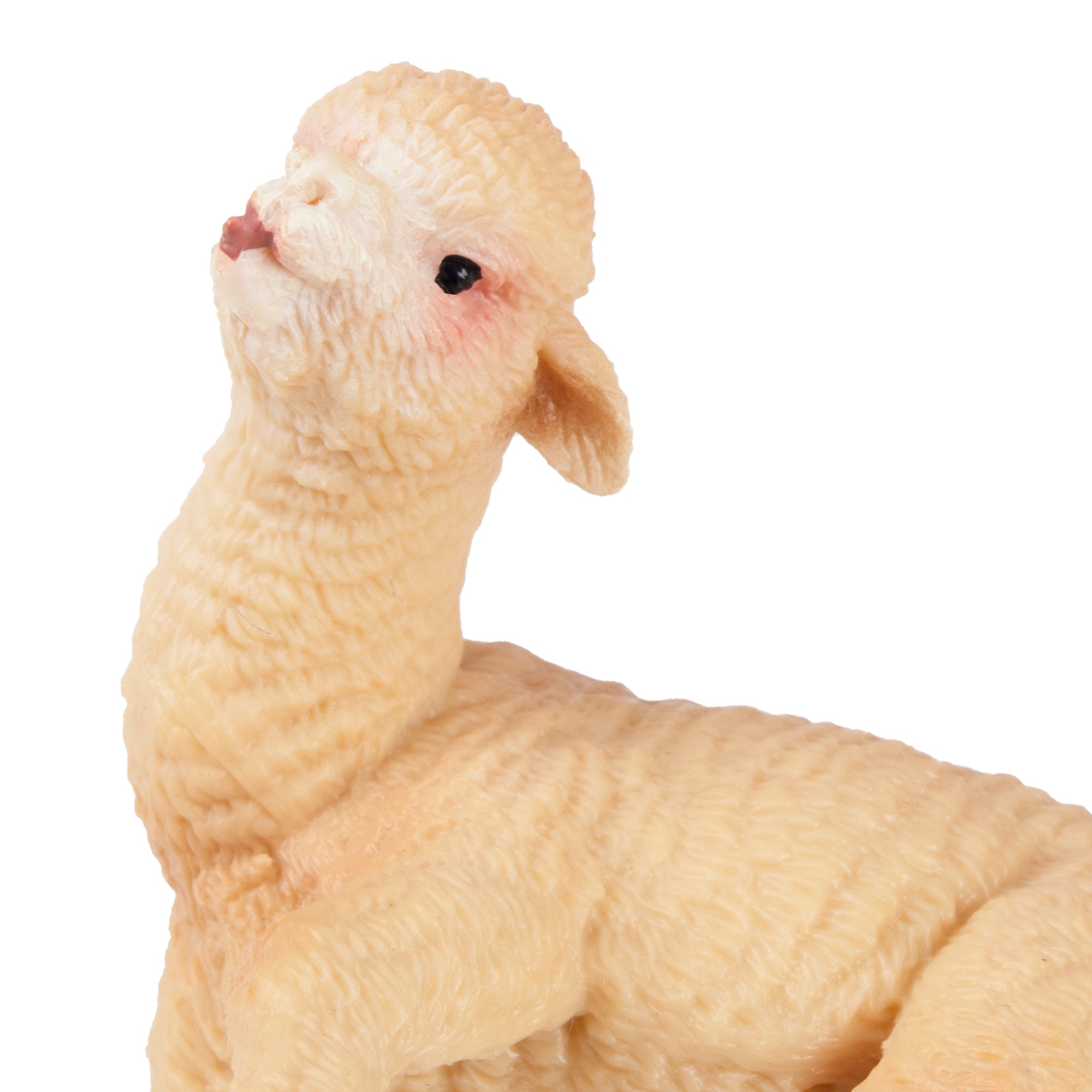 Toymany Playful Alpaca Baby Figurine Toy-detail