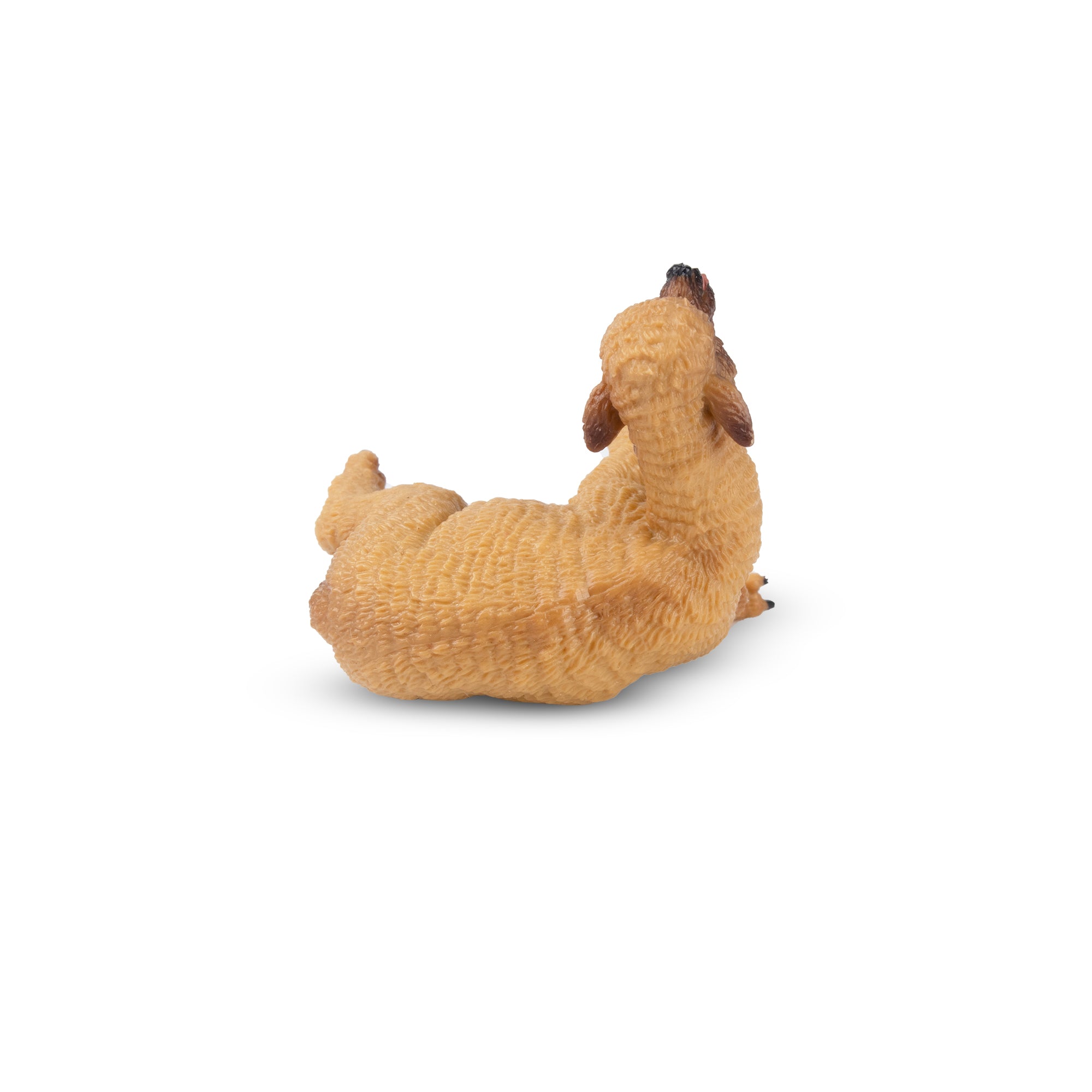 Toymany Playful Brown Alpaca Baby Figurine Toy-back