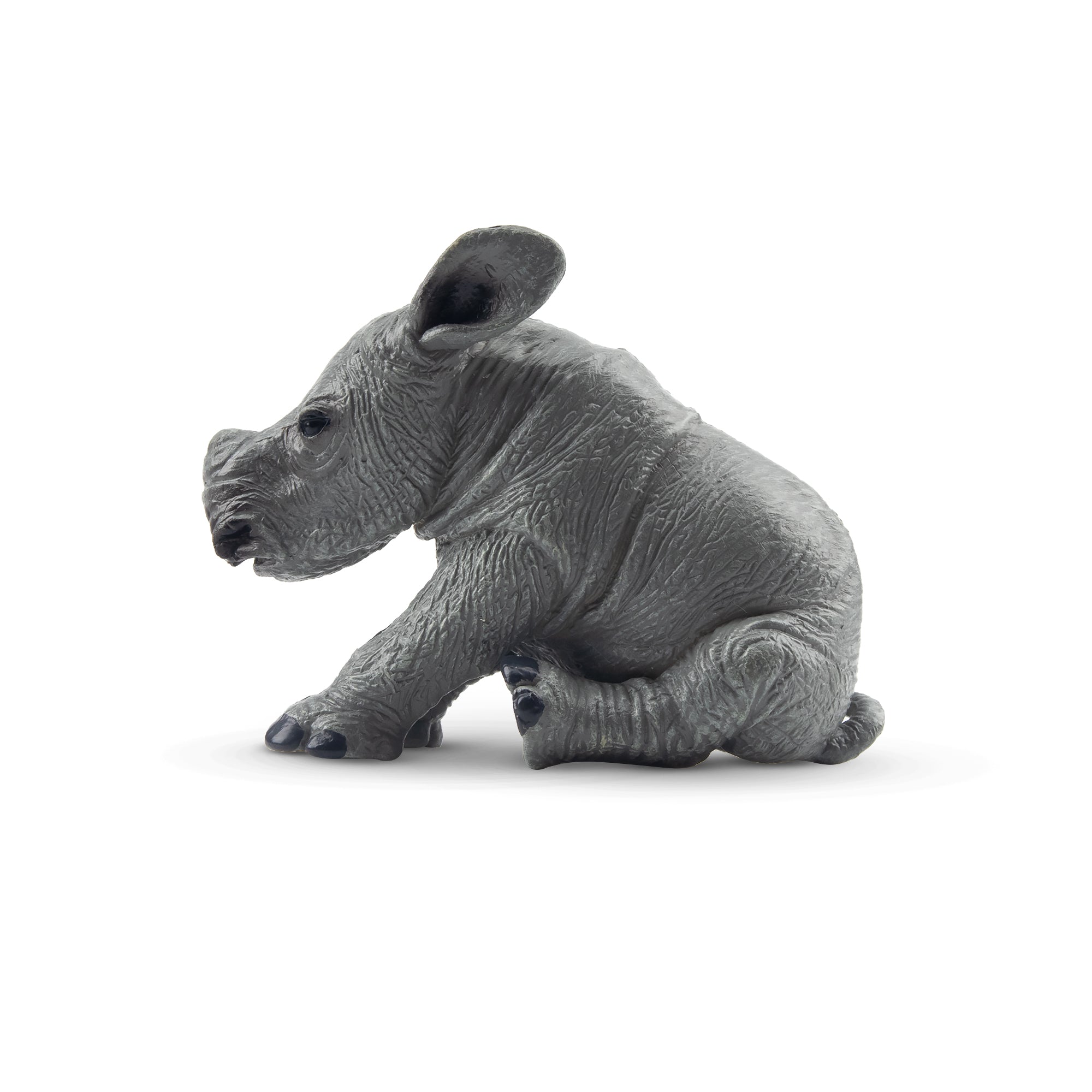 Toymany Rhinoceros Calf Figurine Toy-side