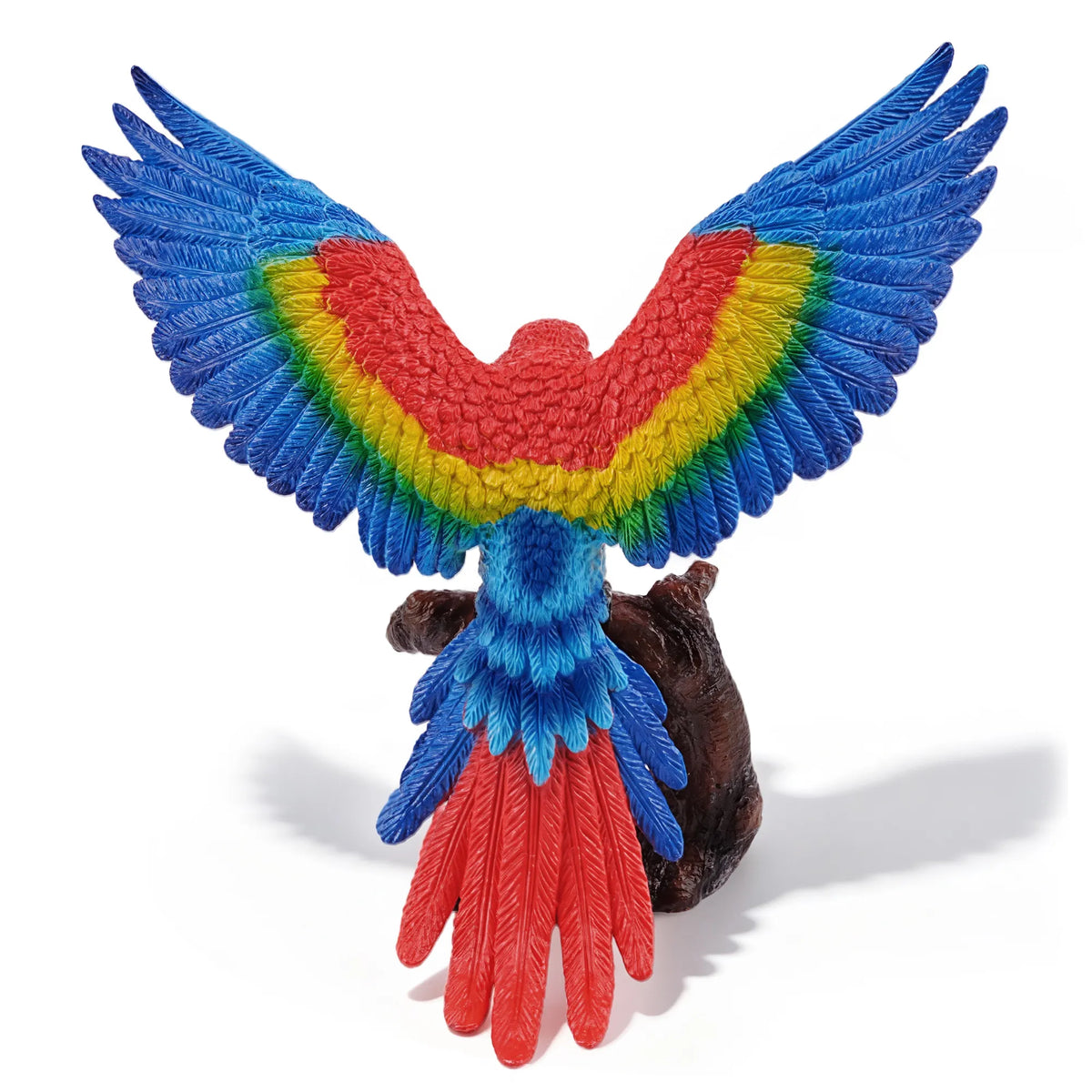Toymany Scarlet Macaw Figurine Toy-back