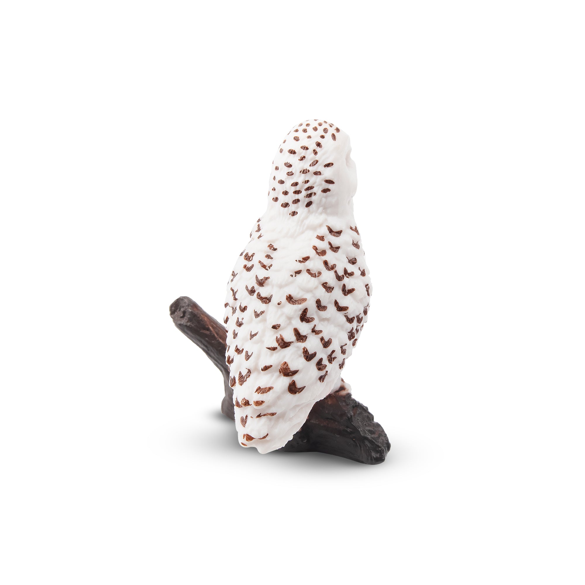 Toymany Snowy Owl Figurine Toy-back