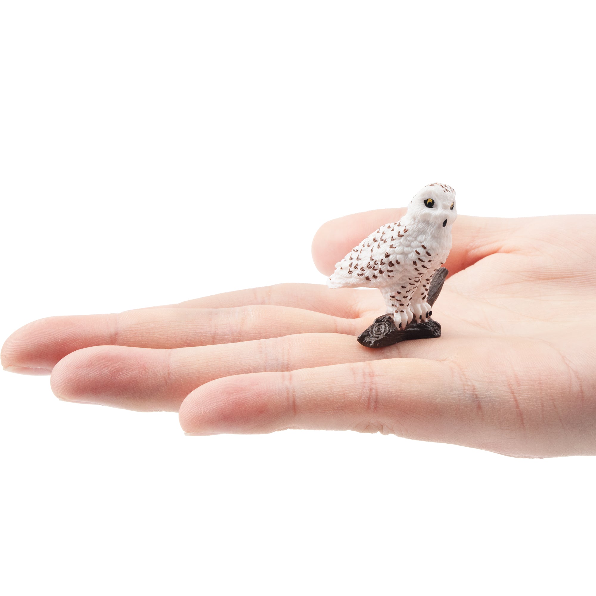 Toymany Snowy Owl Figurine Toy-on hand