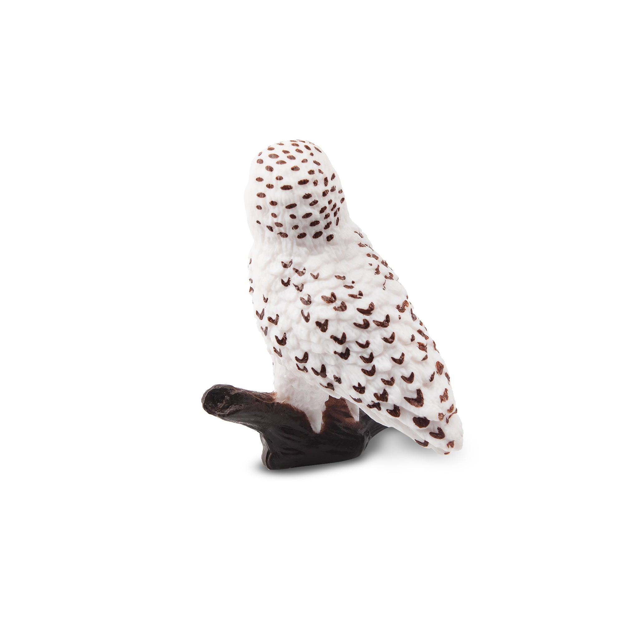Toymany Snowy Owl Figurine Toy-side