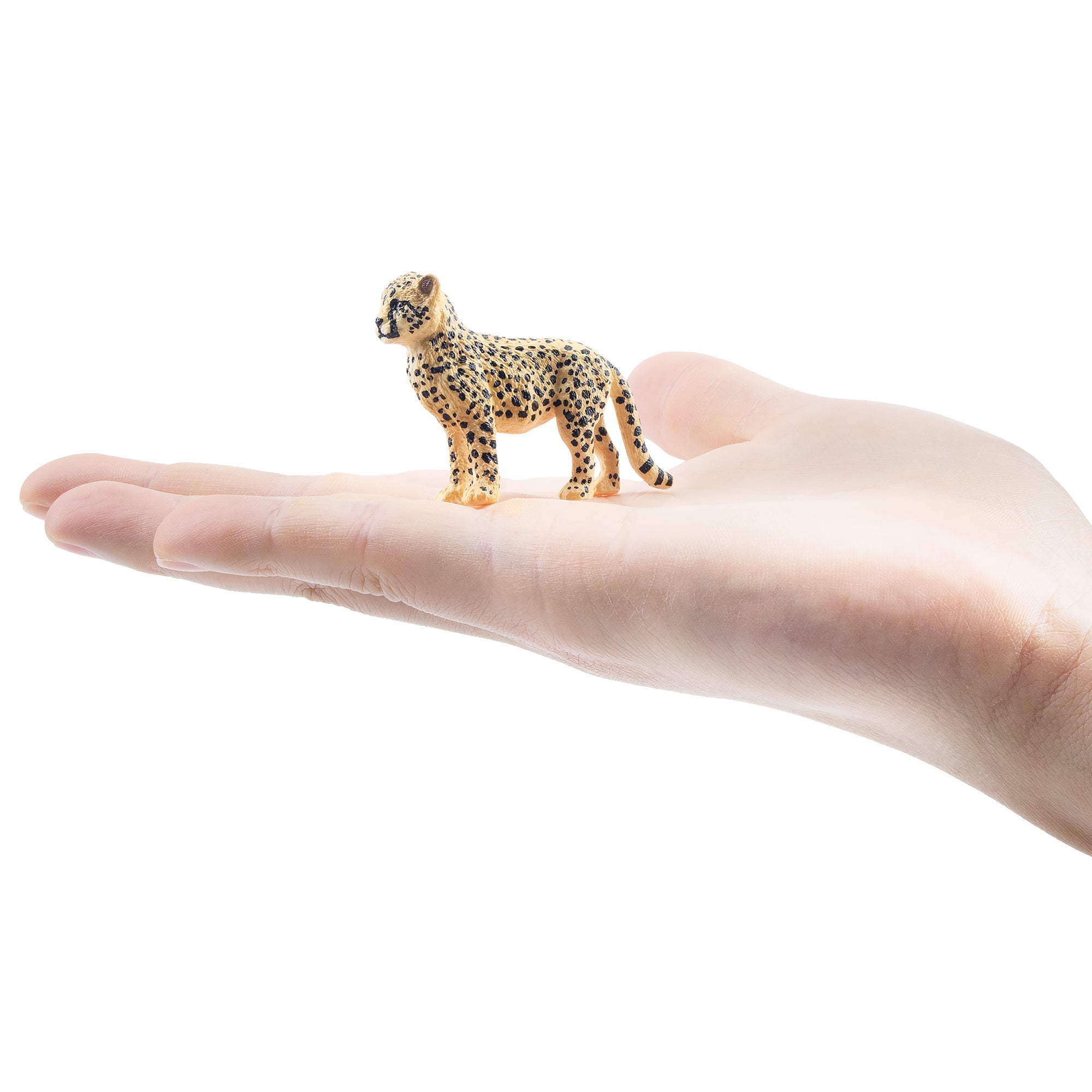Toymany Standing Cheetah Cub Figurine Toy-on hand