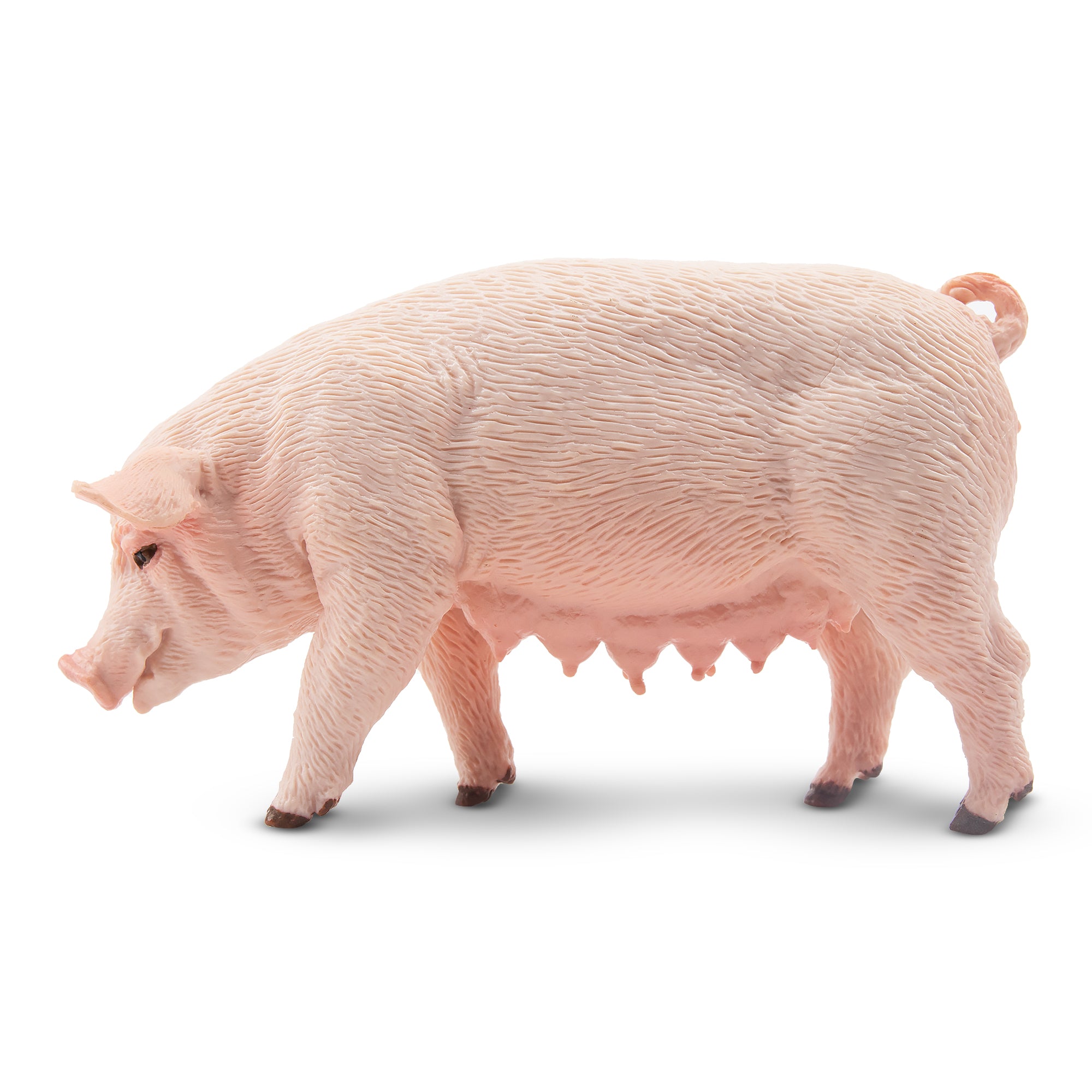 Toymany Standing Female Adult Pig Figurine Toy