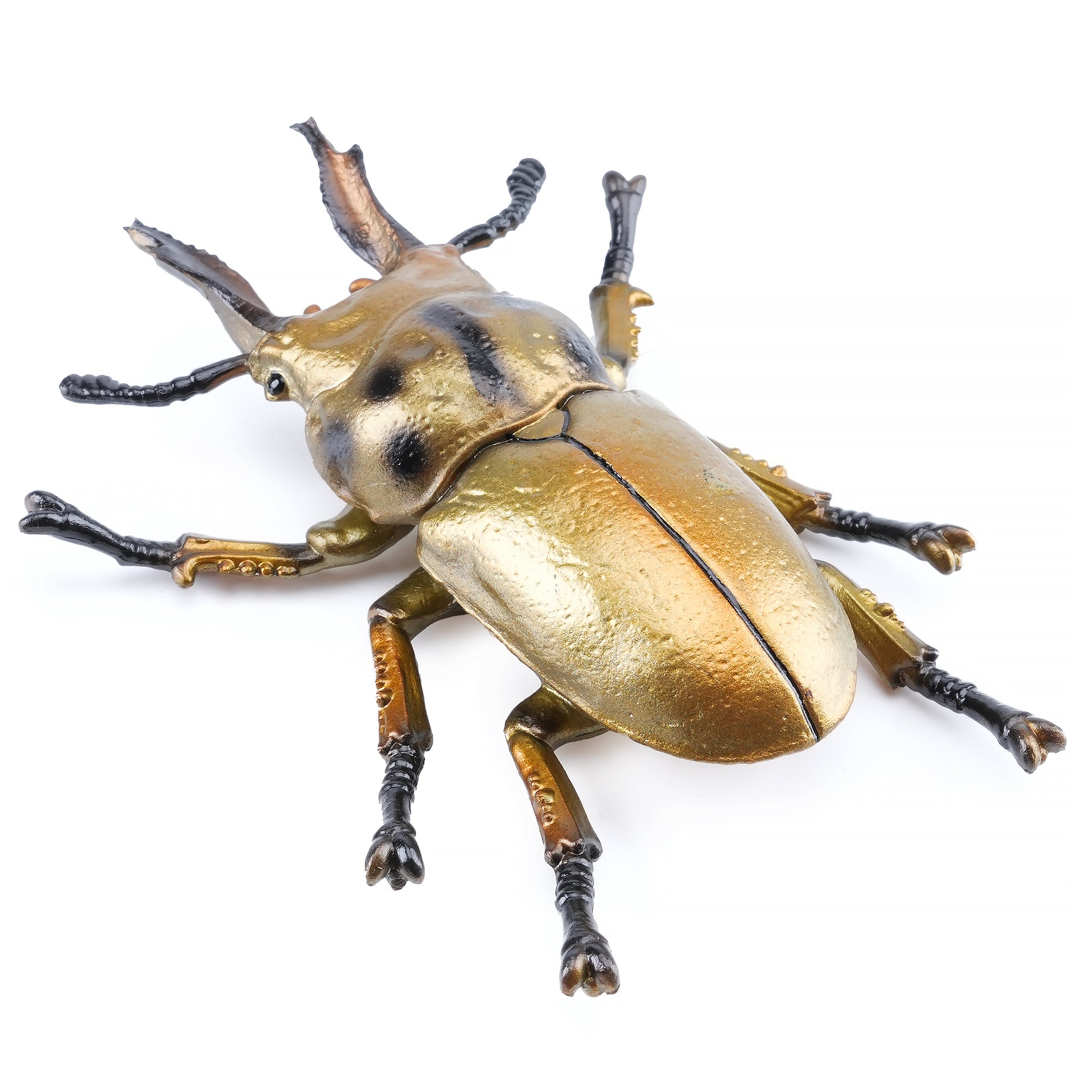 Toymany_Golden_Stag_Beetle_Figurine_Toy-4