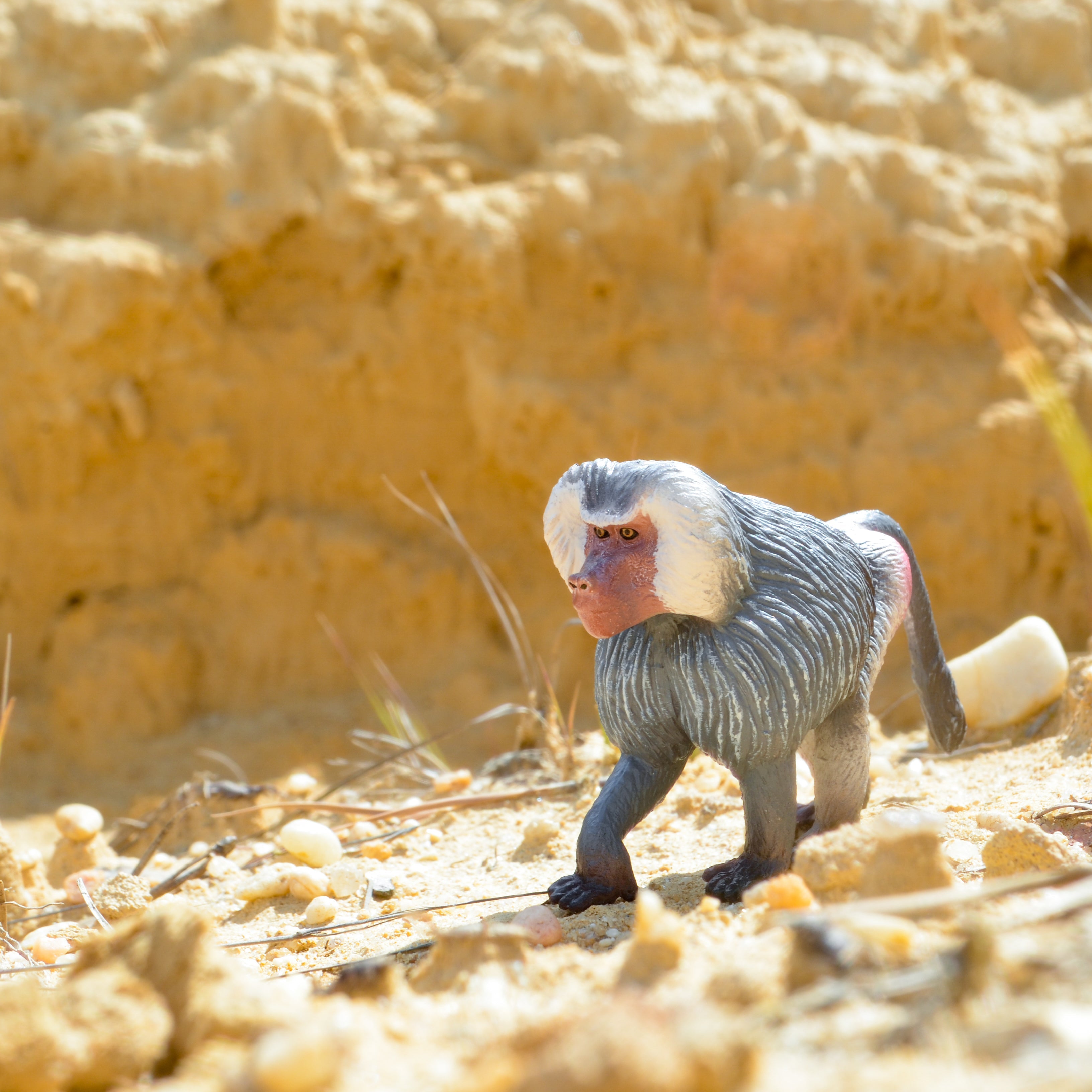 Toymany Hamadrayas Baboon Figurine Toy