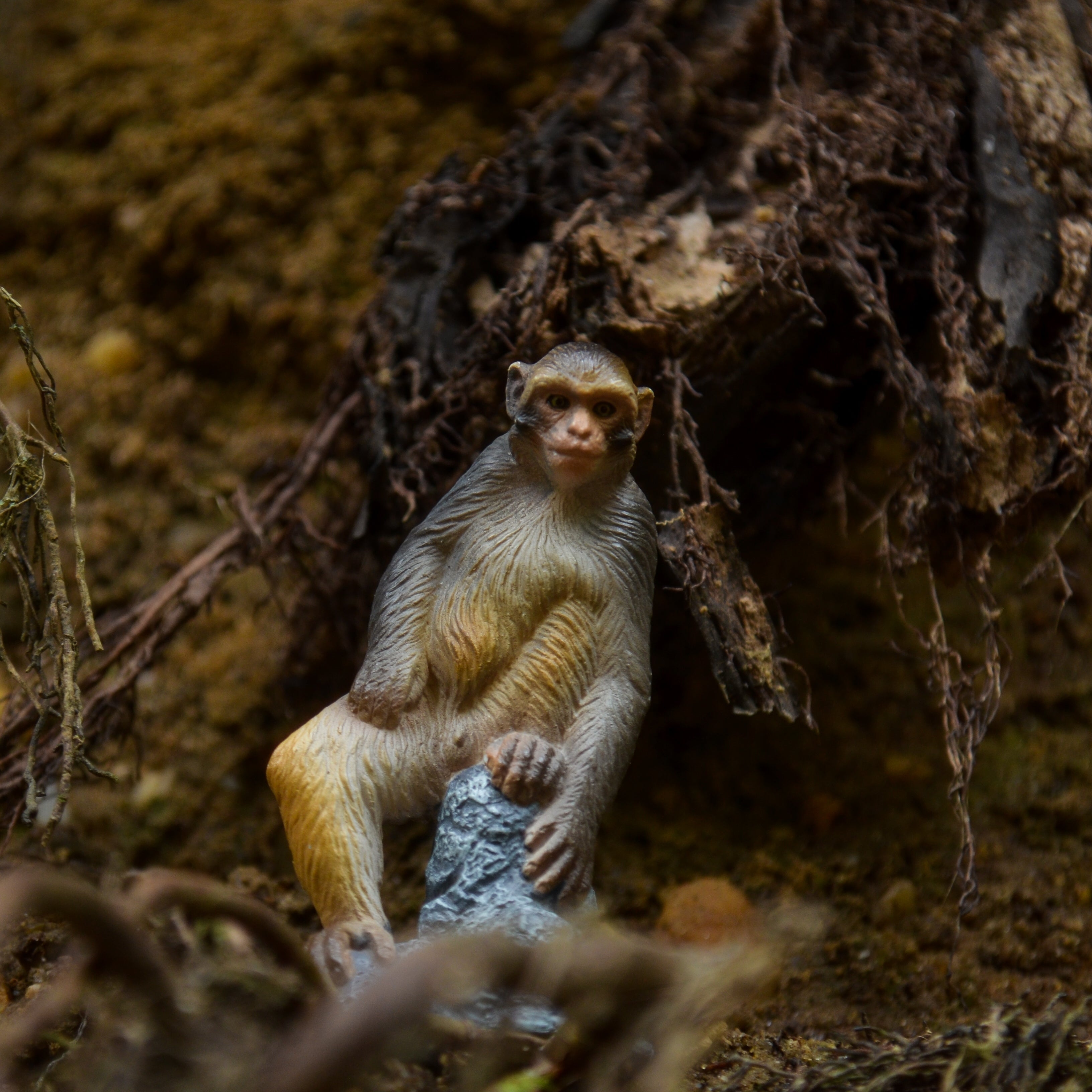 Toymany Macaque Figurine Toy