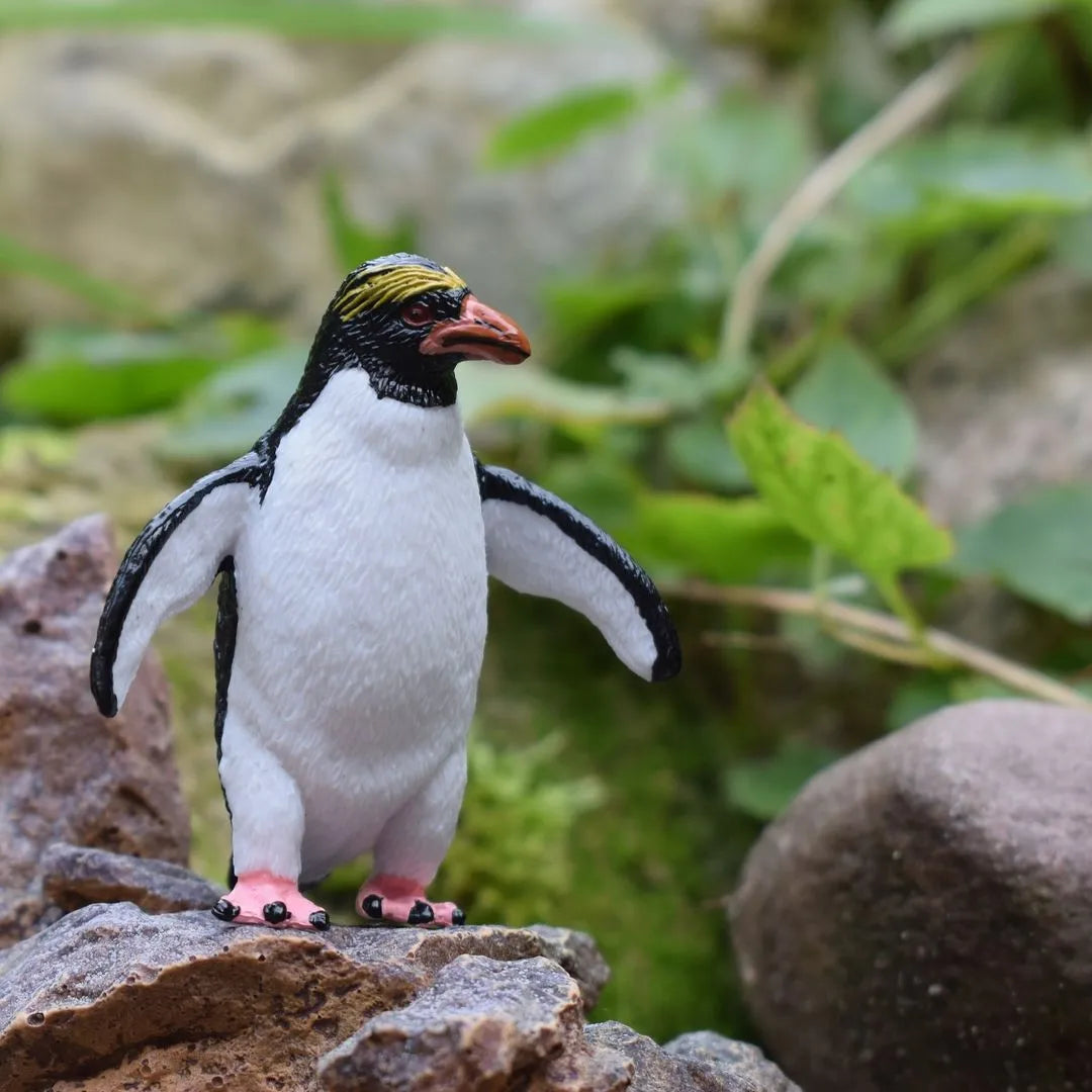 Toymany Macaroni Penguin Figurine Toy