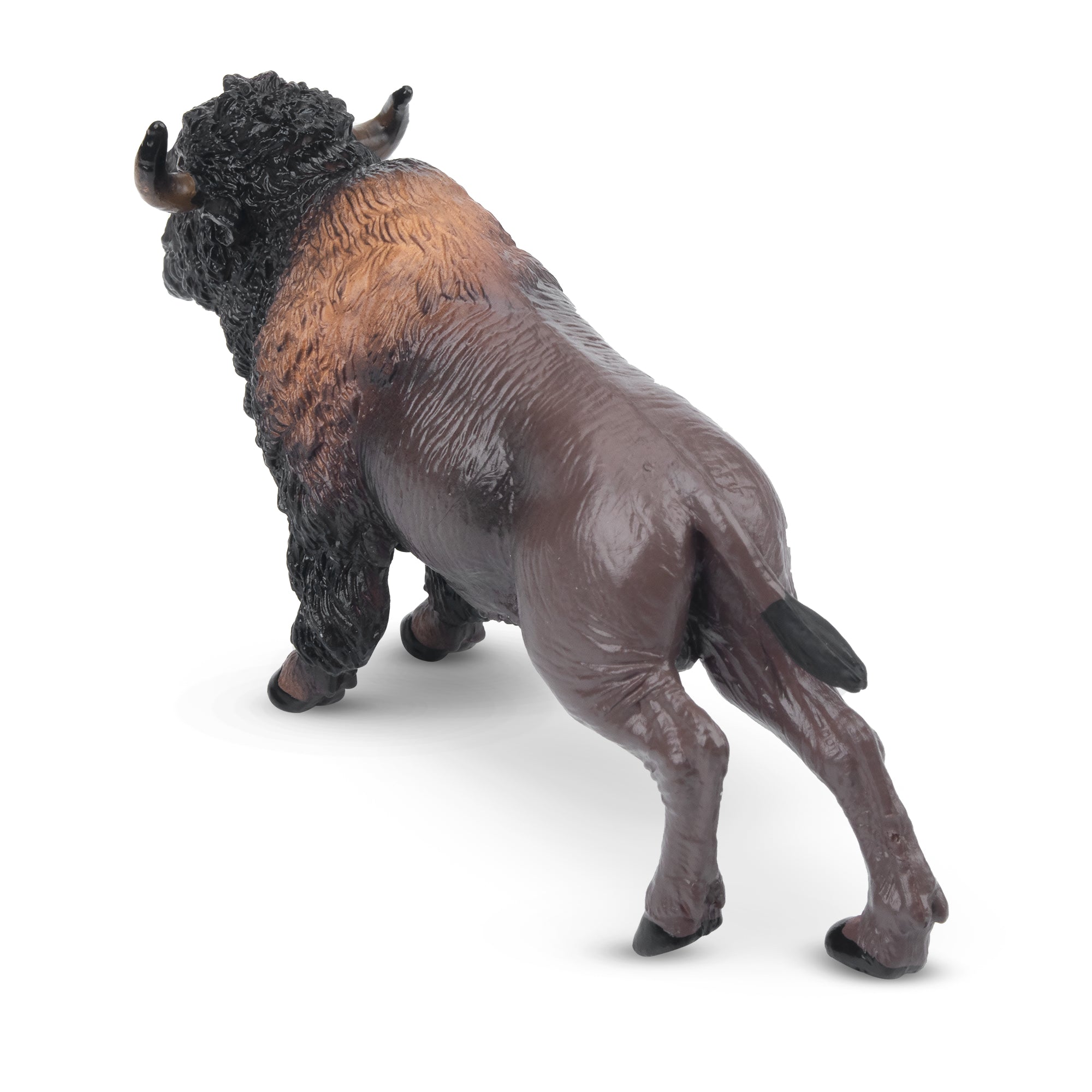 Toymany Mini American Bison Figurine Toy-back
