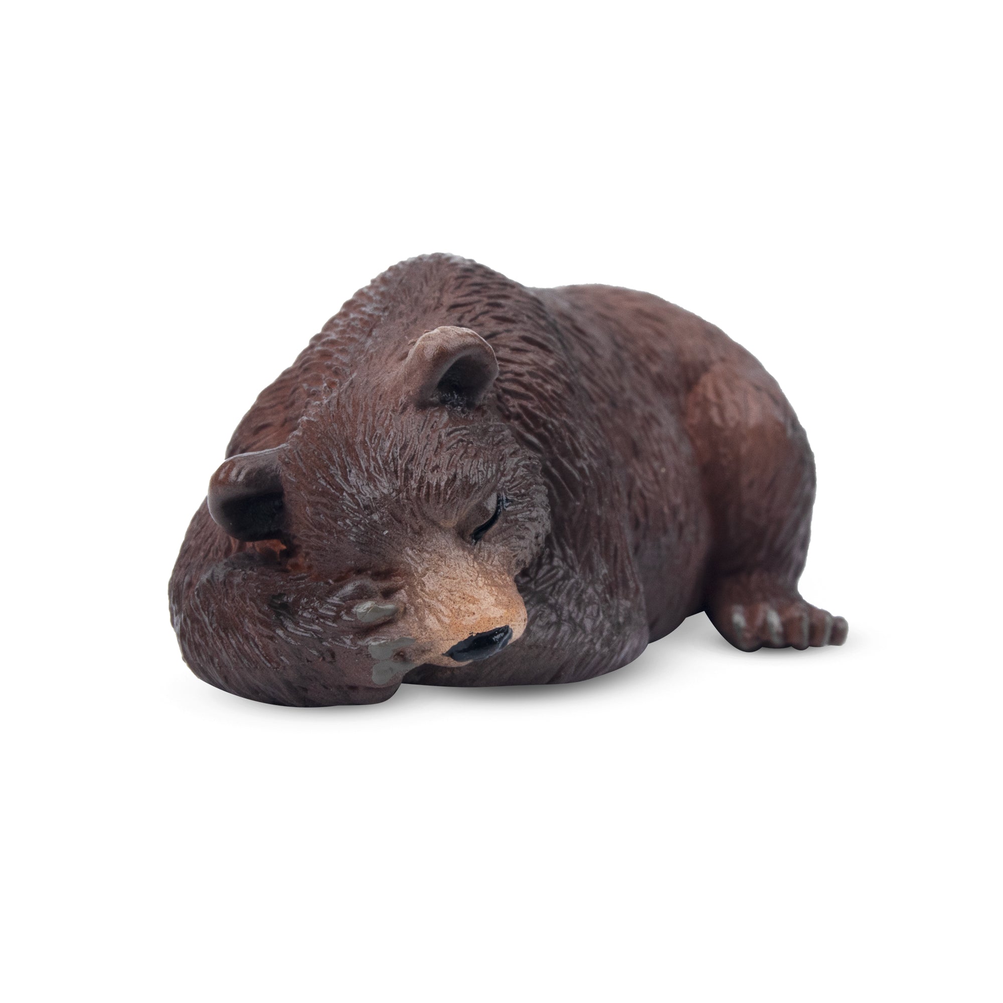 Toymany Mini Brown Bear Figurine Toy-2