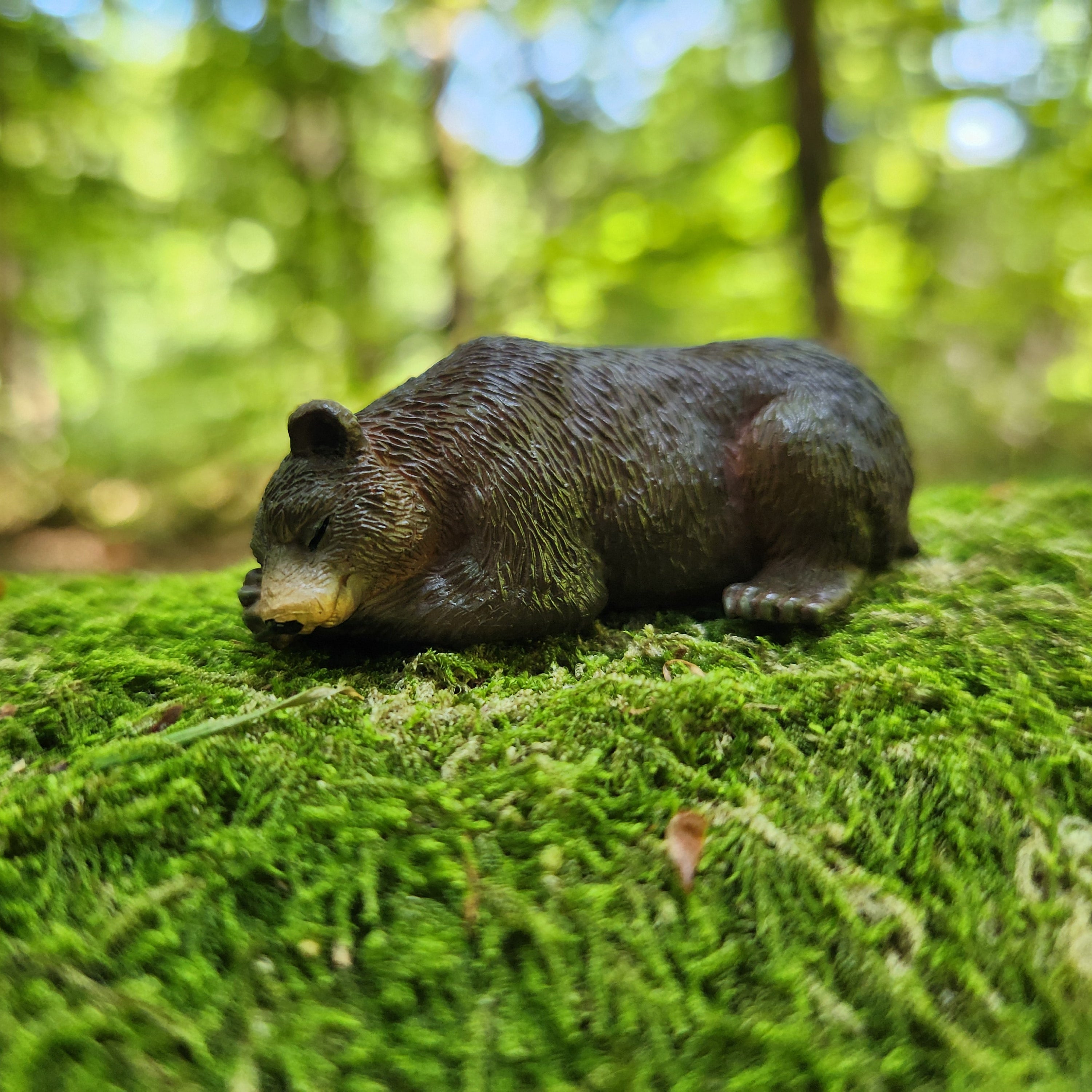 Juguete figura de oso pardo Toymany