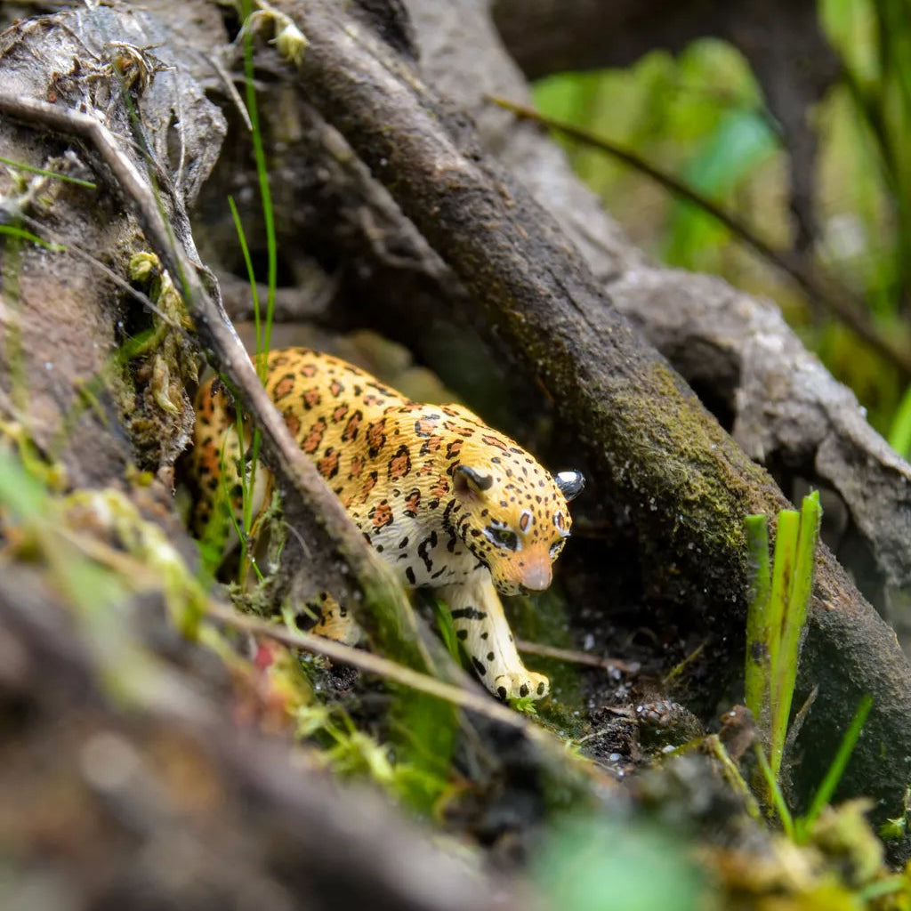 Toymany Mini Jaguar Figurine Toy - Small Size