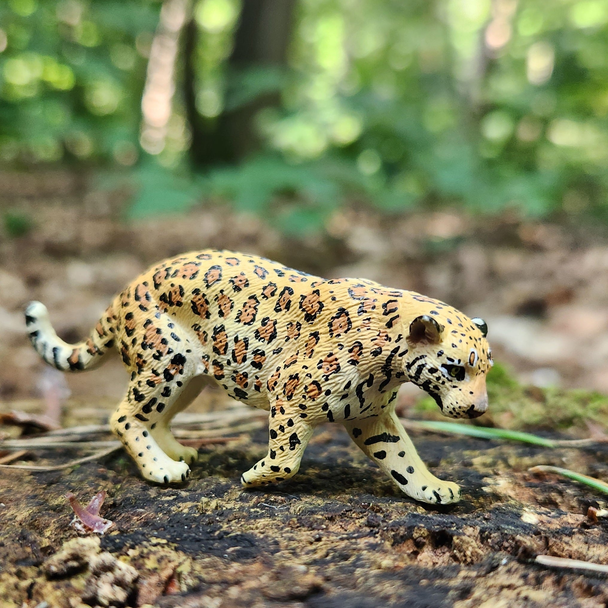 Toymany Mini Jaguar Figurine Toy - Small Size