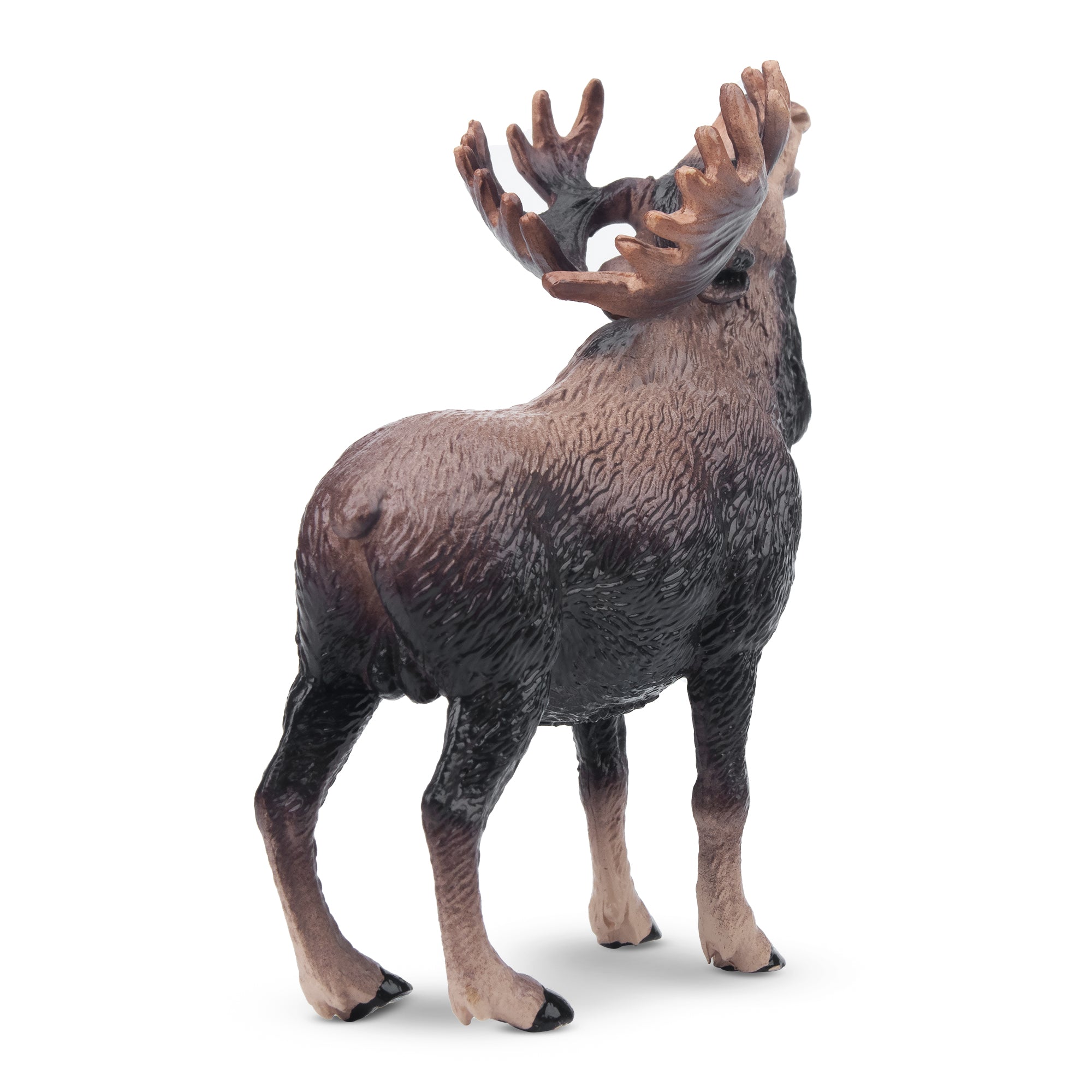 Toymany Mini Moose Figurine Toy-back
