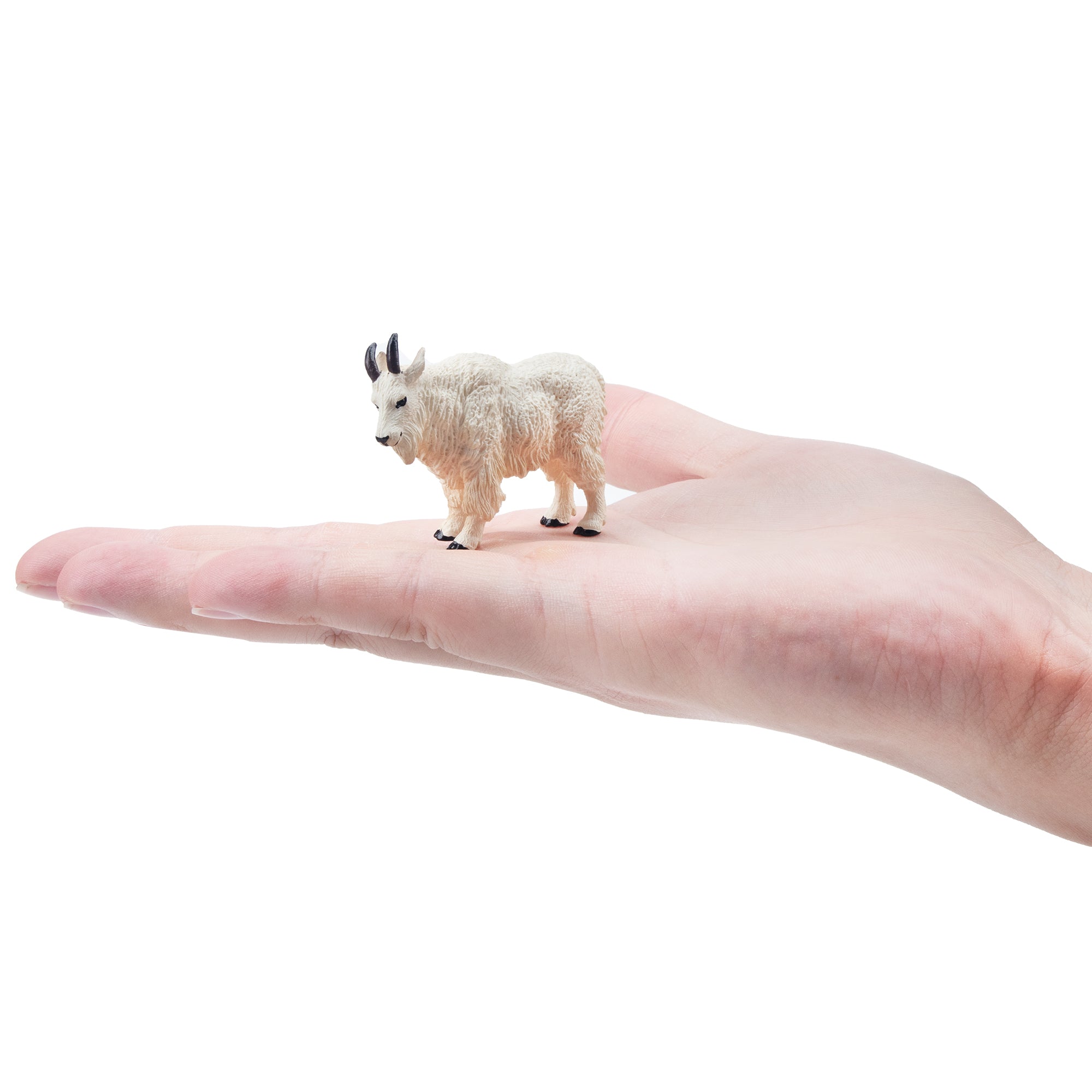Toymany Mini Mountain Goat Figurine Toy-on hand