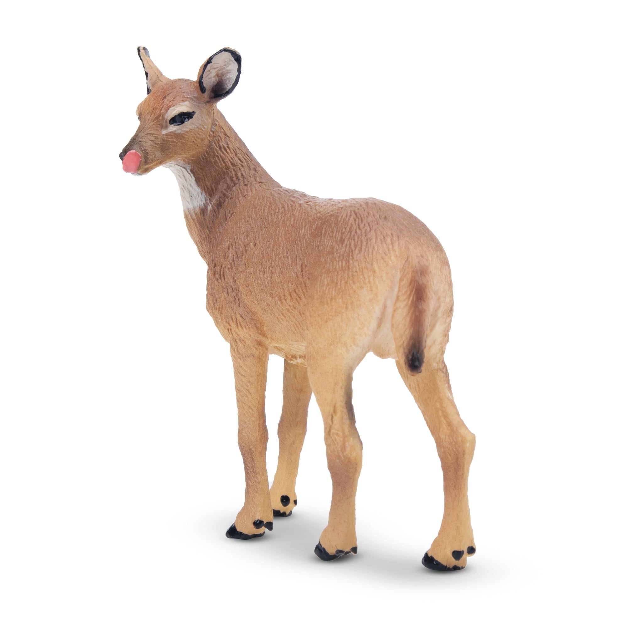 Toymany Mini White-tailed Deer Figurine Toy-back