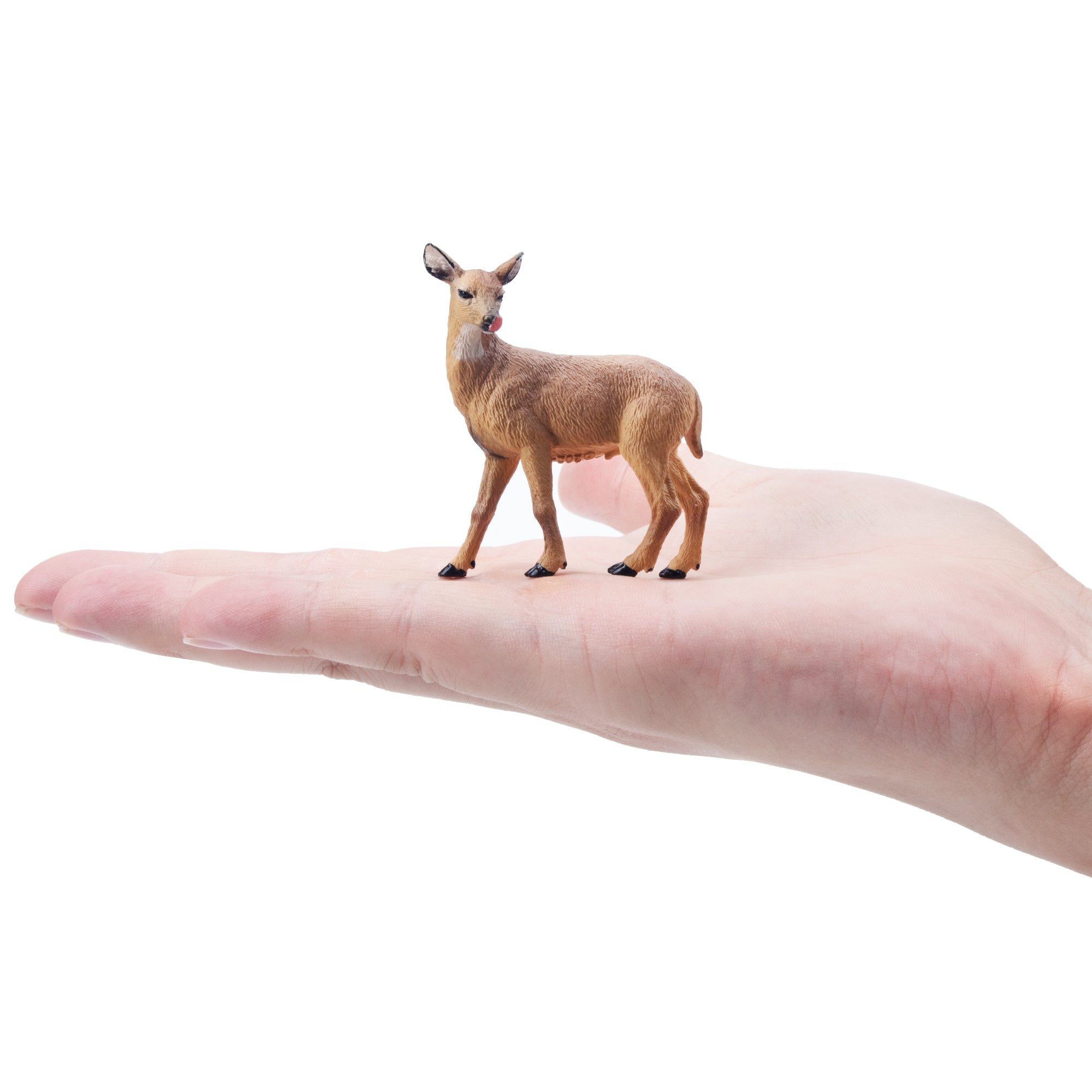 Toymany Mini White-tailed Deer Figurine Toy-on hand