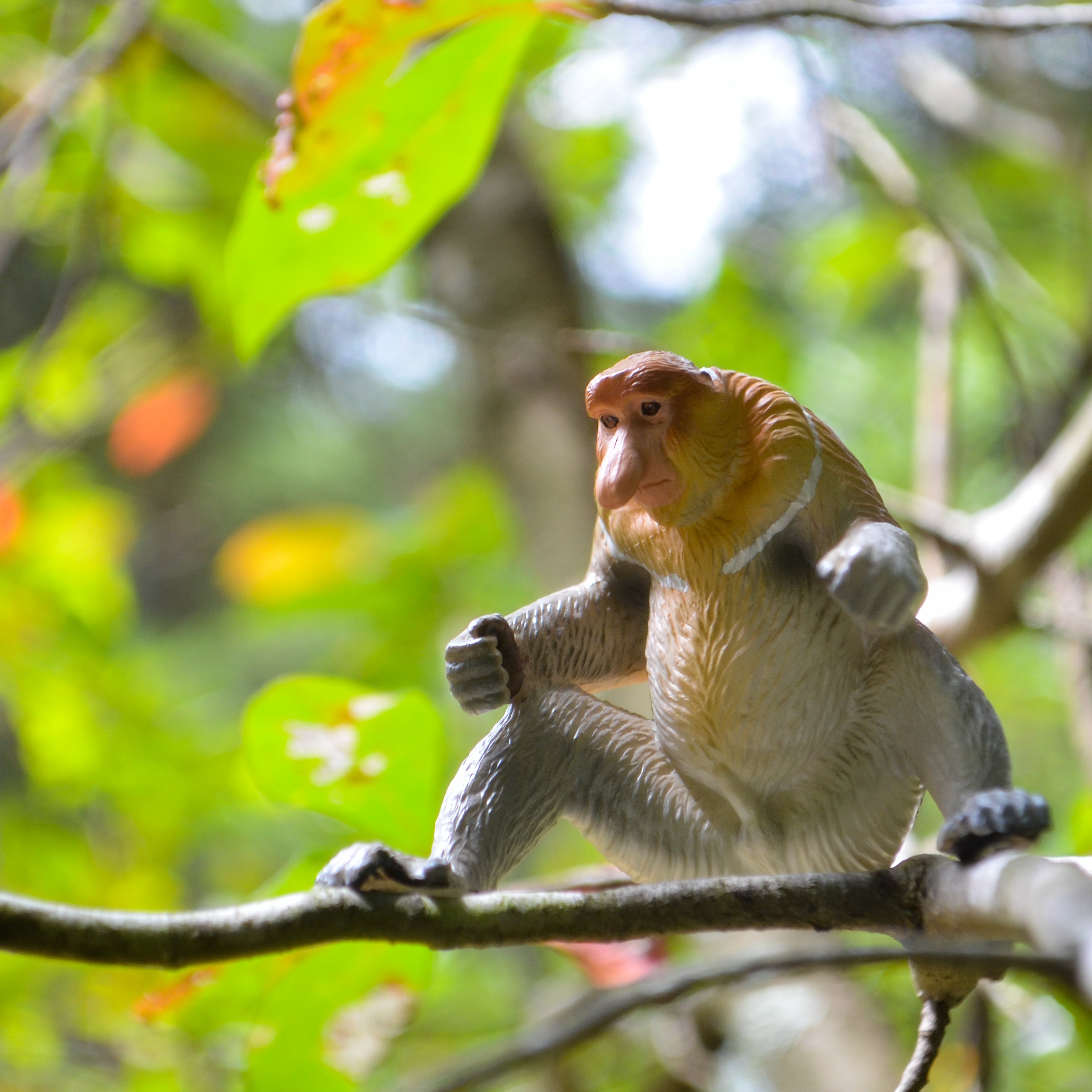 Toymany Proboscis Monkey Figurine Toy
