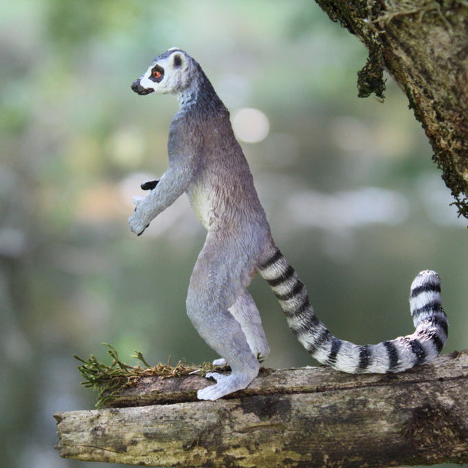 Toymany Ring-tailed Lemur Figurine Toy