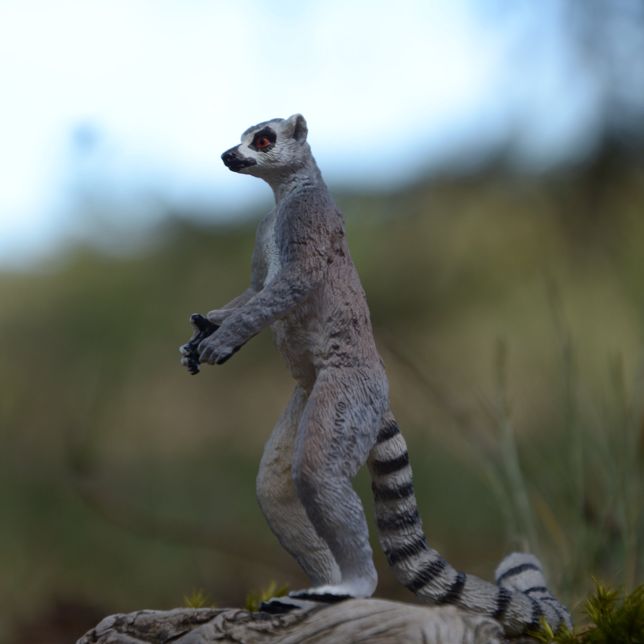 Toymany Ring-tailed Lemur Figurine Toy