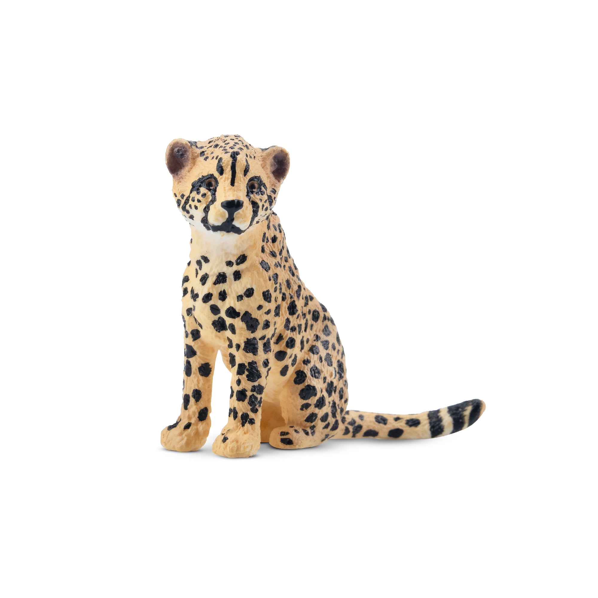 Toymany Sitting Cheetah Cub Figurine Toy