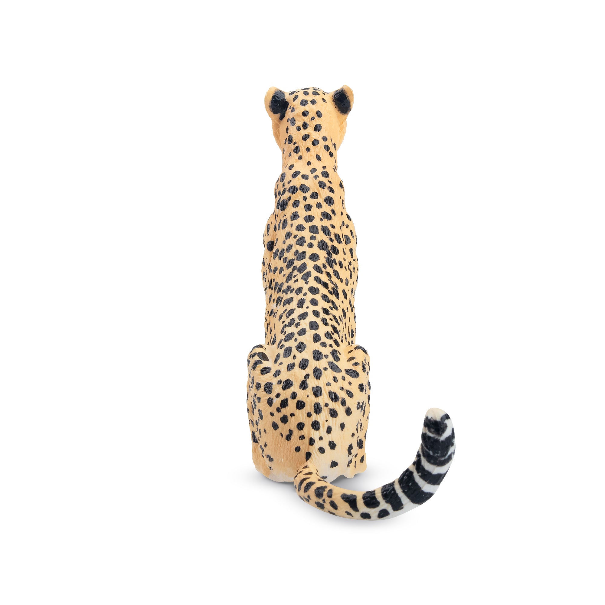 Toymany Sitting Female Cheetah Figurine Toy-detail