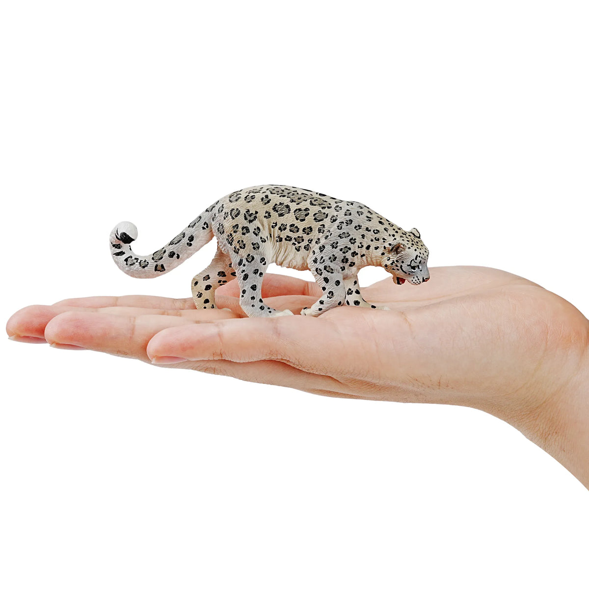 Toymany Snow Leopard Figurine Toy-on hand