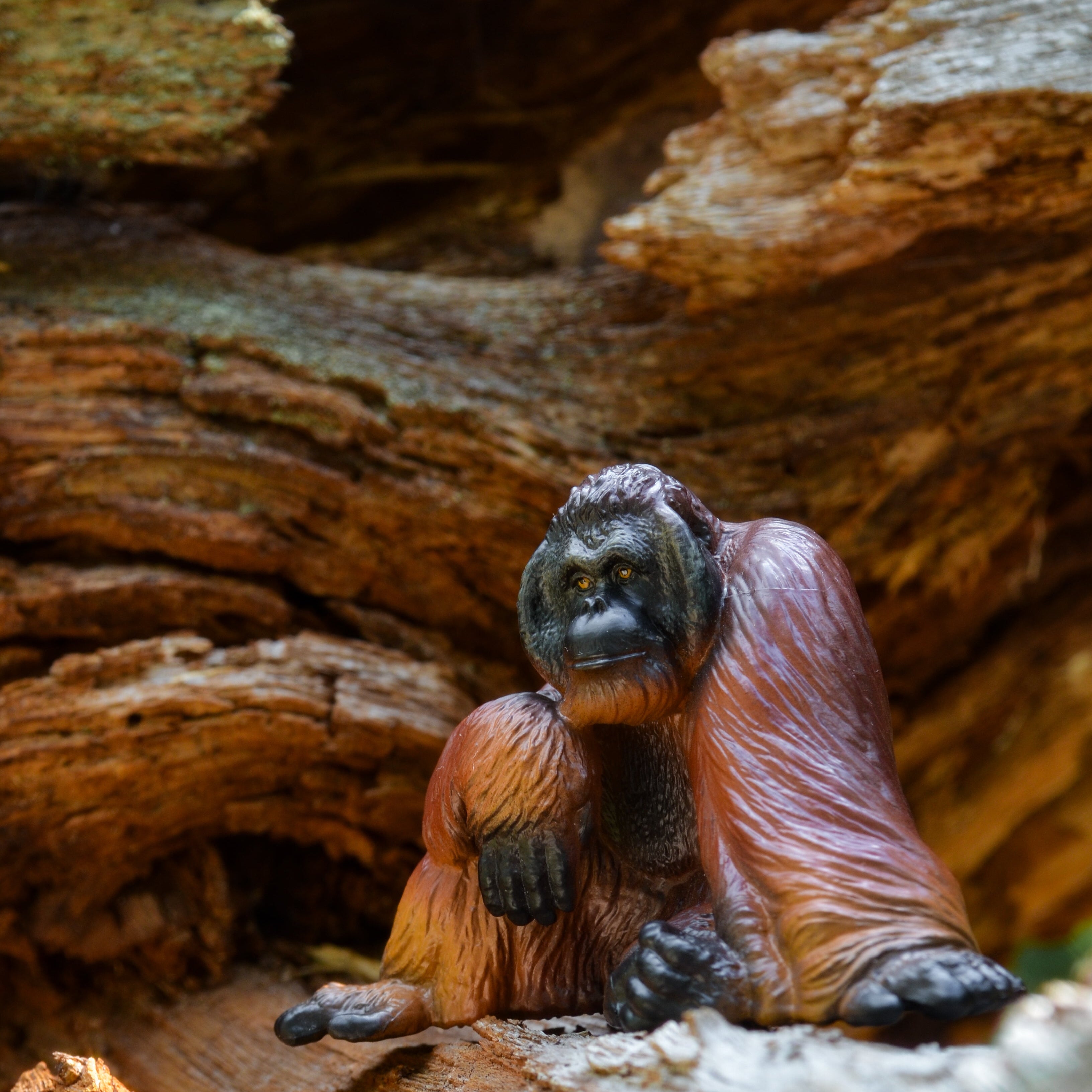 Toymany Sumatran Orangutan Figurine Toy