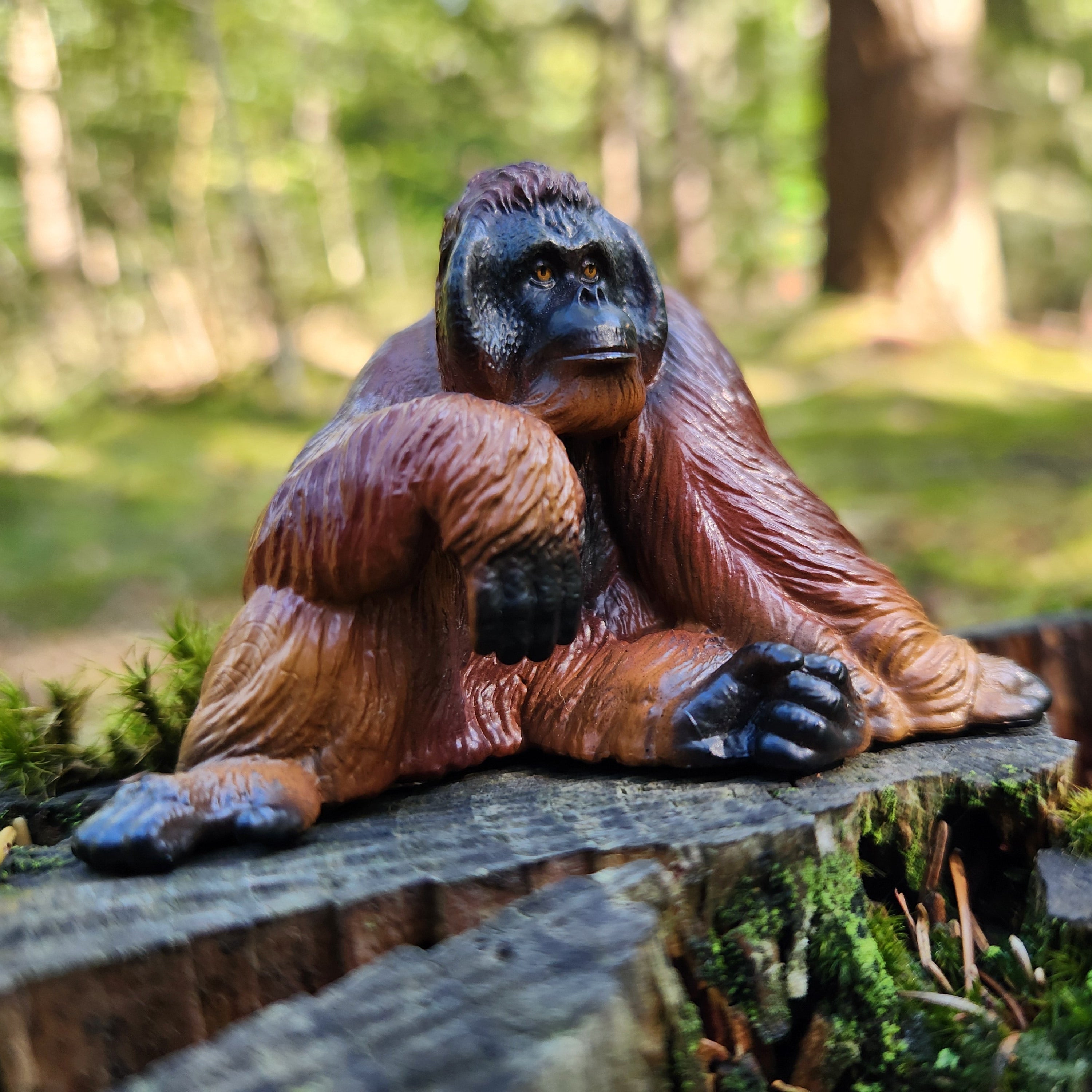 Toymany Sumatran Orangutan Figurine Toy