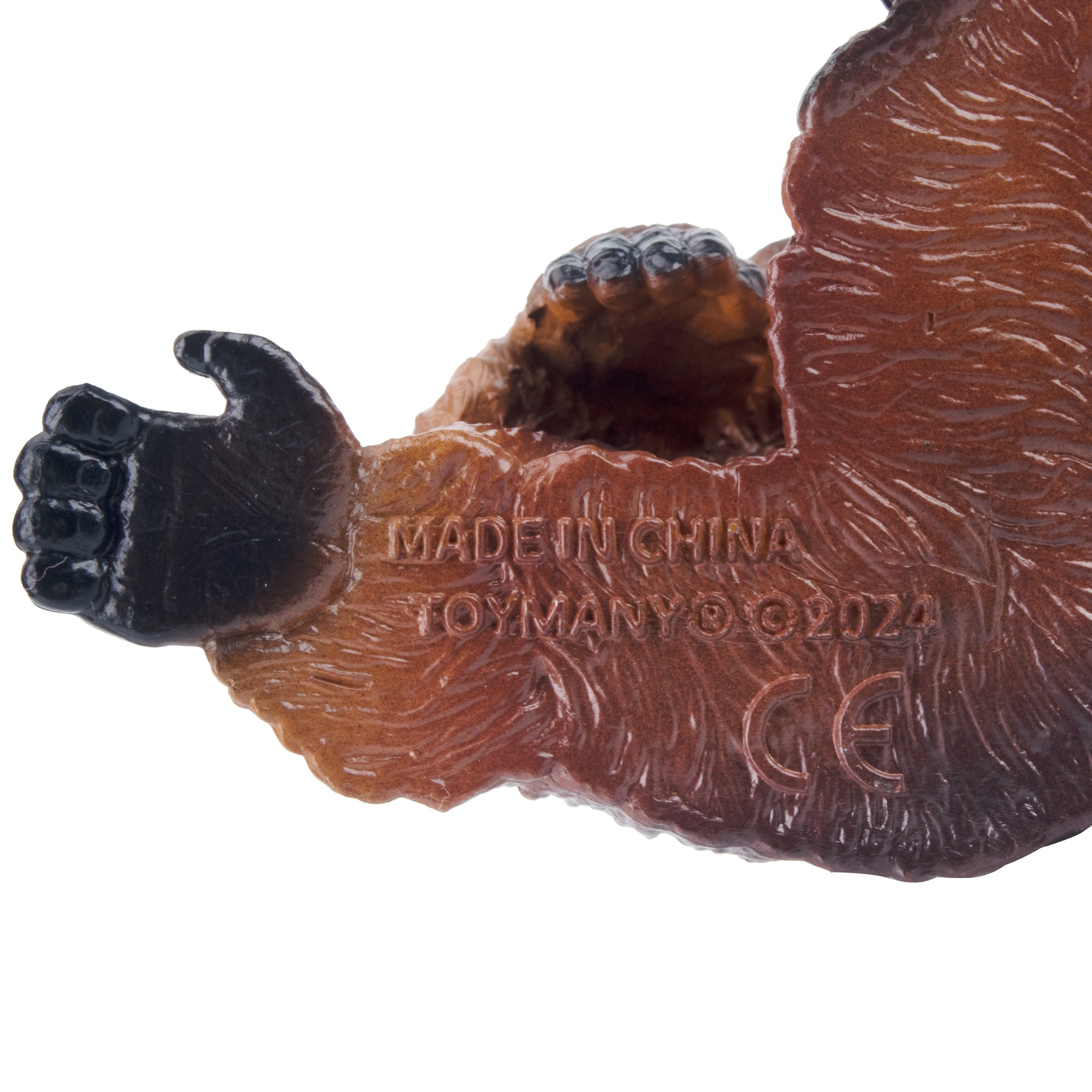 Toymany Sumatran Orangutan Figurine Toy-detail