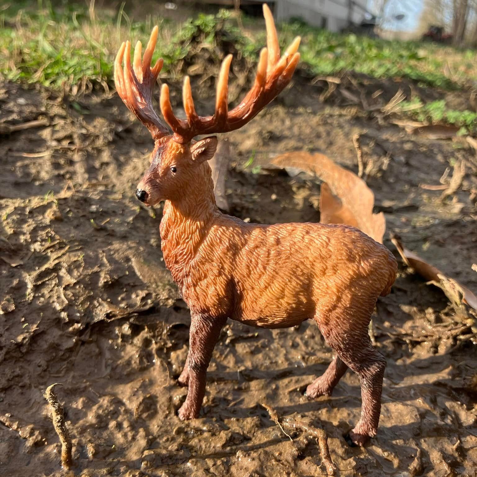 Toymany Wapiti Figurine Toy